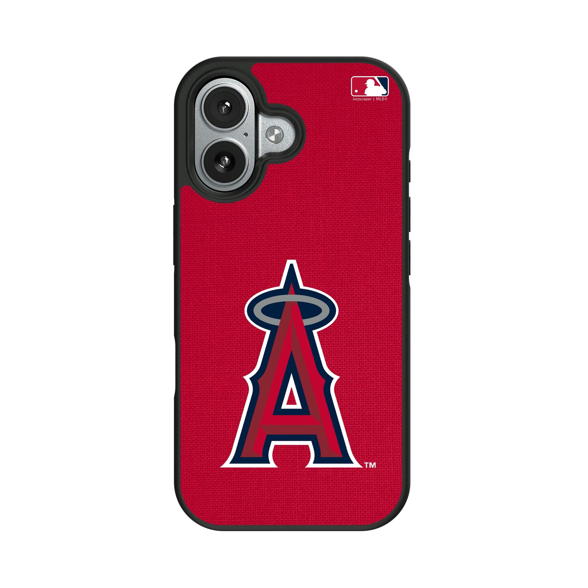 Los Angeles Angels Solid iPhone Bump Phone Case for Apple iPhone#Device_iPhone 17