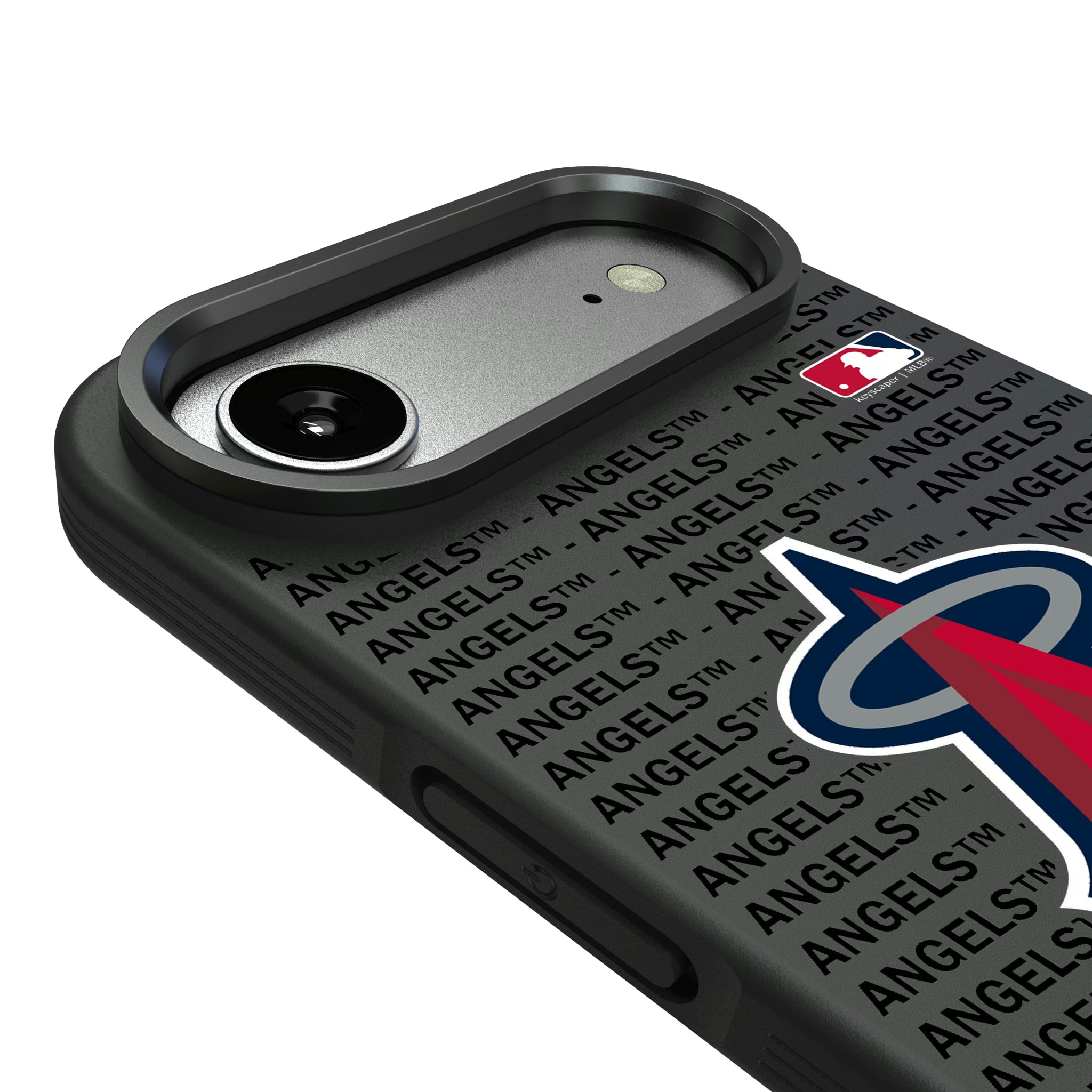 Los Angeles Angels Text Backdrop iPhone Bump Phone Case for Apple iPhone - Detail#Device_iPhone Air