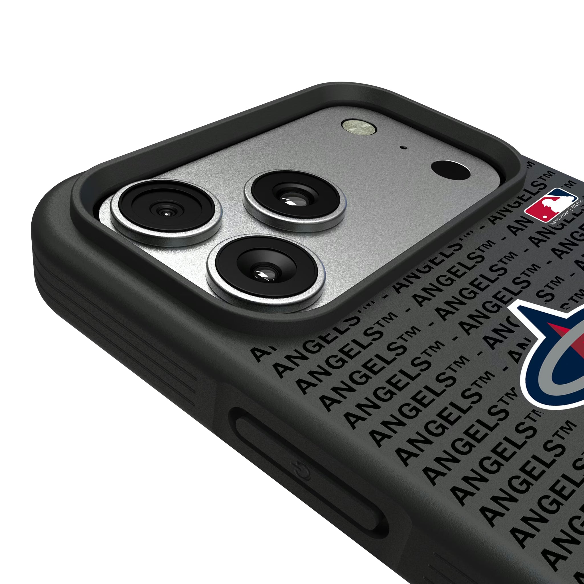 Los Angeles Angels Text Backdrop iPhone Bump Phone Case for Apple iPhone - Detail#Device_iPhone 17 Pro Max
