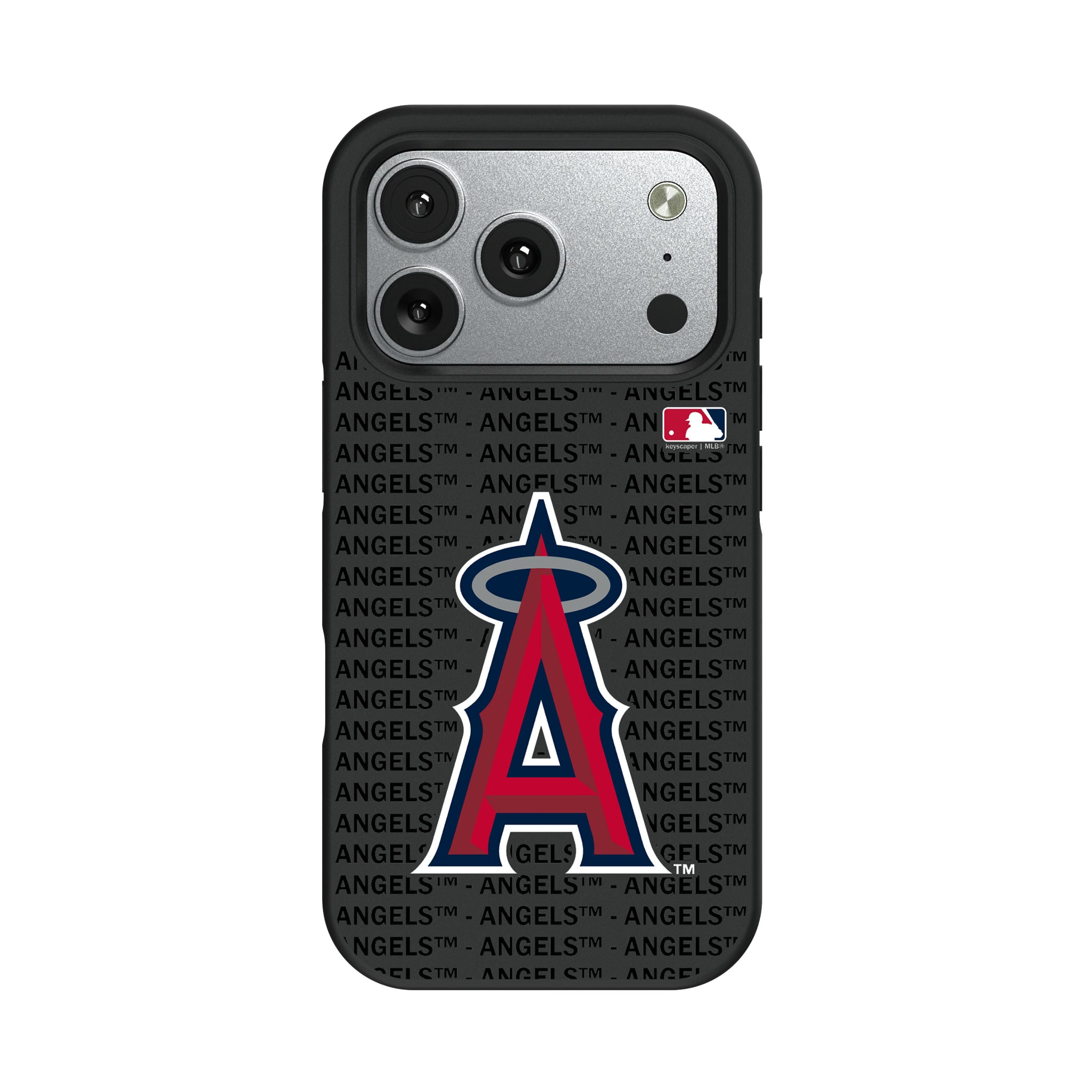Los Angeles Angels Text Backdrop iPhone Bump Phone Case for Apple iPhone#Device_iPhone 17 Pro