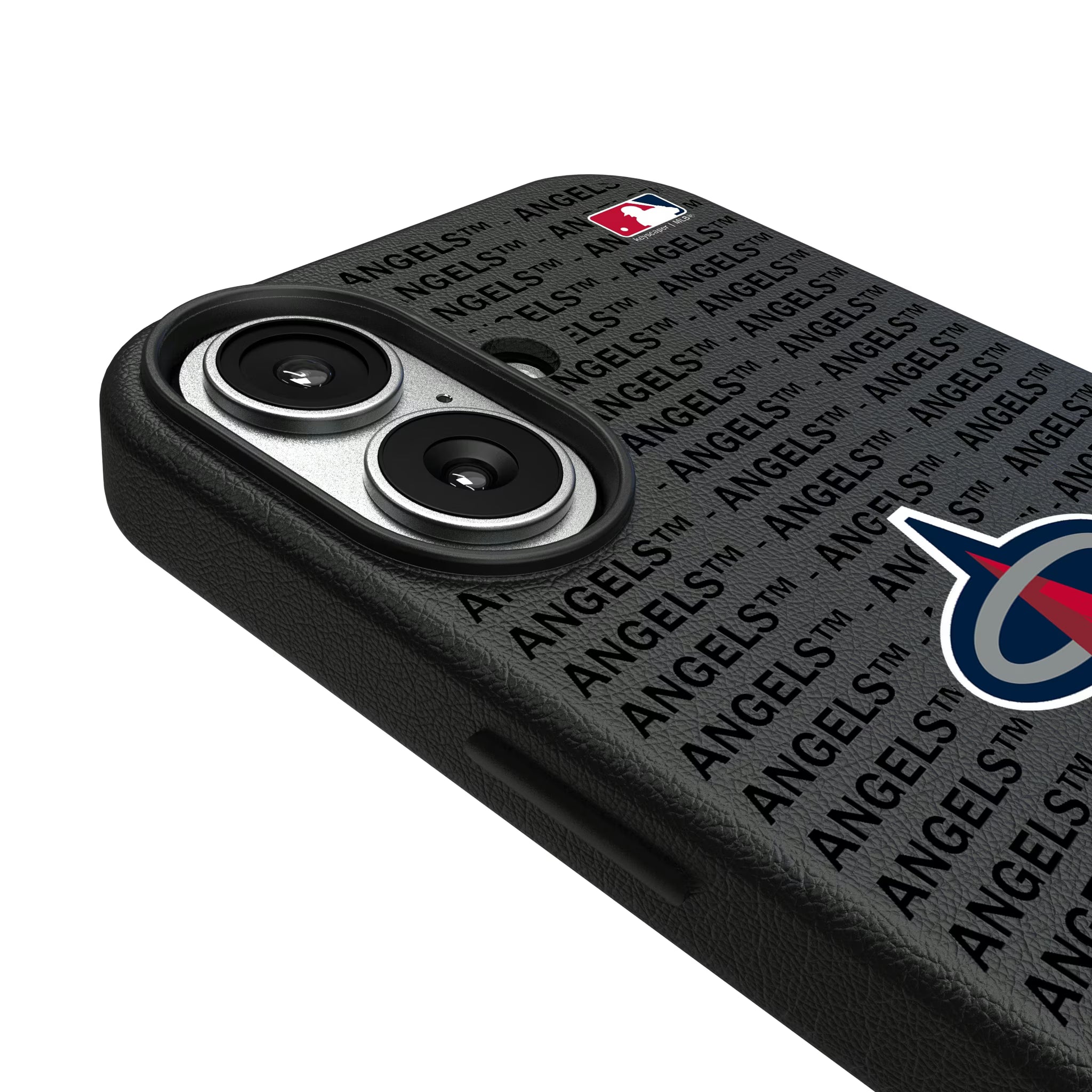 Los Angeles Angels Text Backdrop iPhone MagSafe Compatible Phone Case for Apple iPhone - Detail#Device_iPhone 17