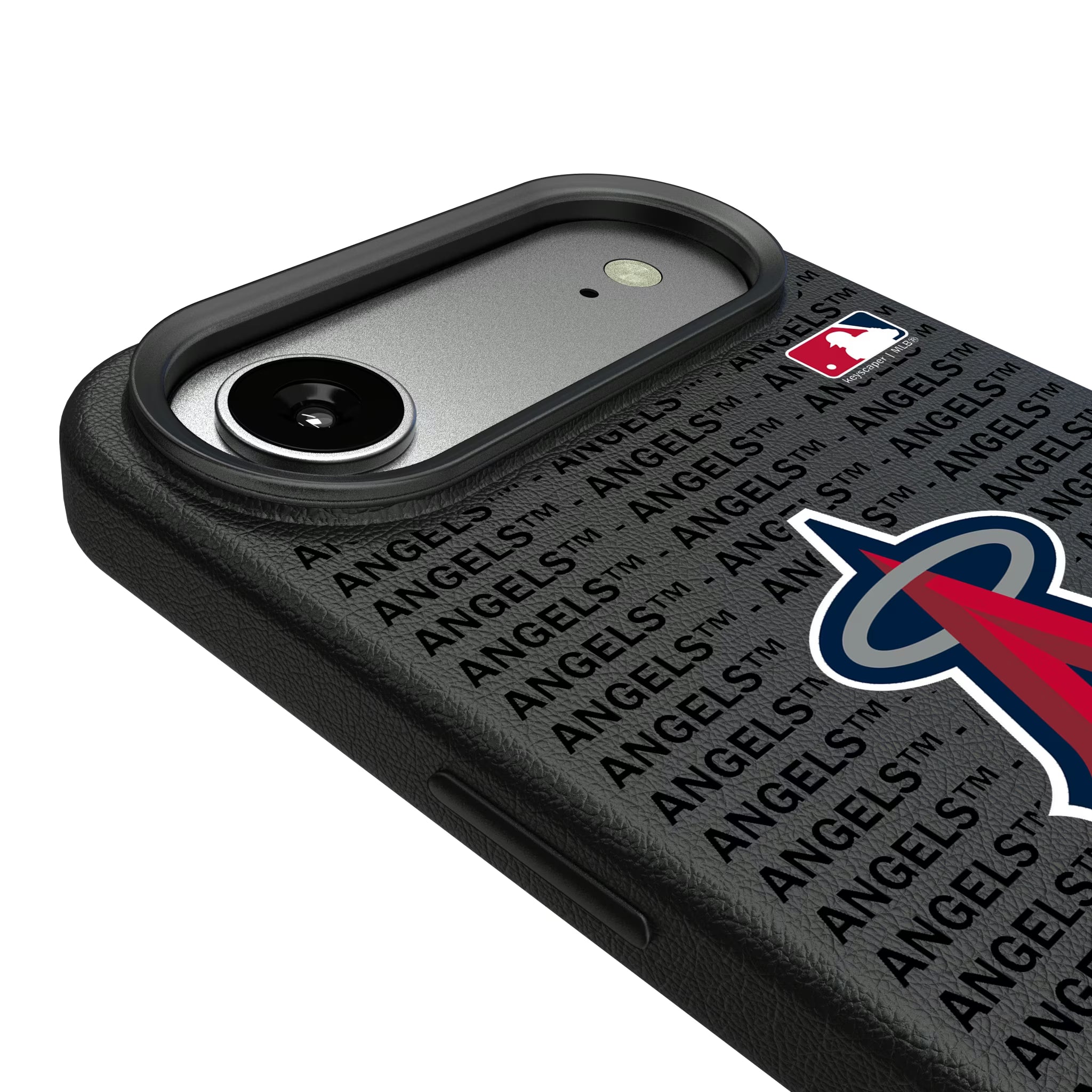 Los Angeles Angels Text Backdrop iPhone MagSafe Compatible Phone Case for Apple iPhone - Detail#Device_iPhone Air