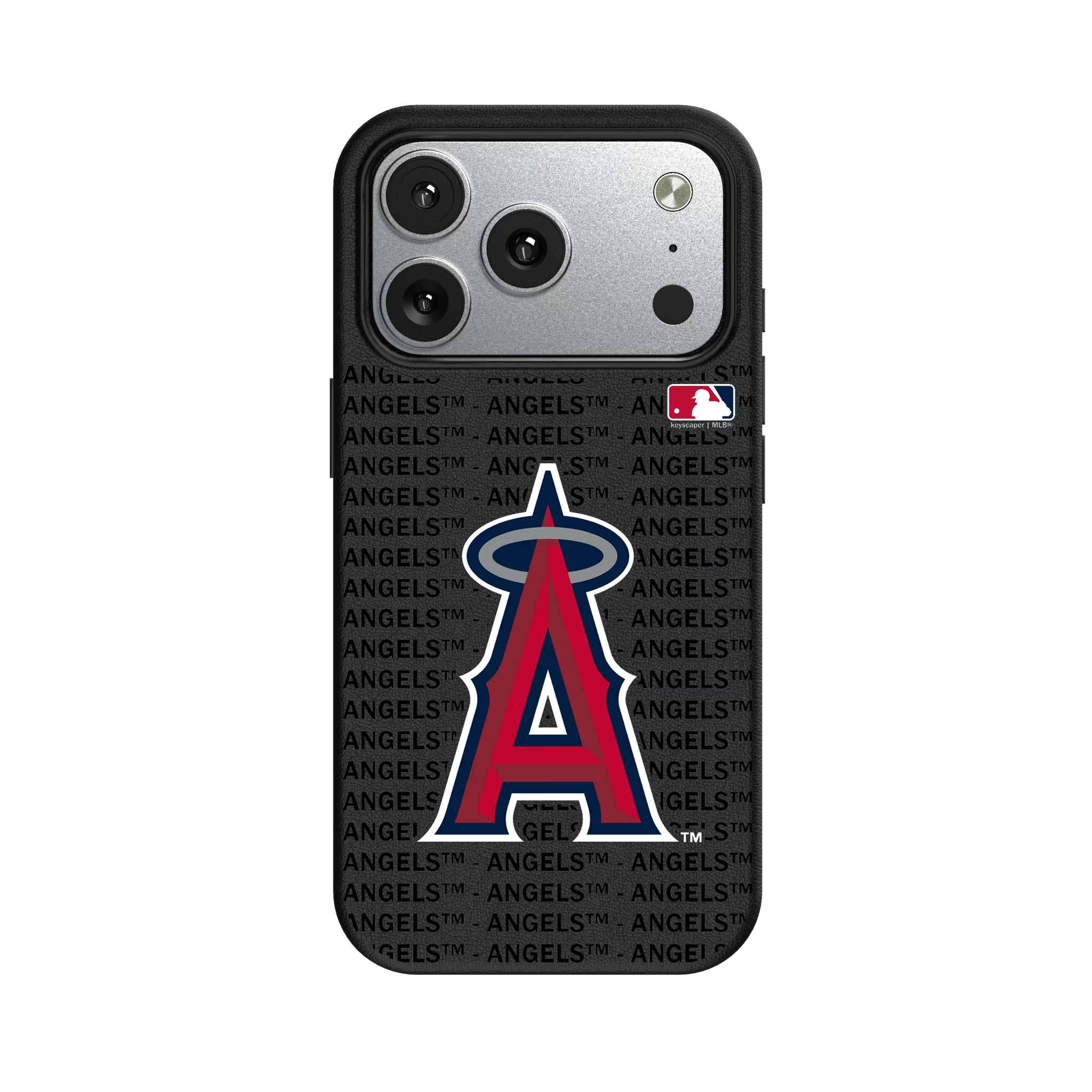 Los Angeles Angels Text Backdrop iPhone MagSafe Compatible Phone Case for Apple iPhone#Device_iPhone 17 Pro