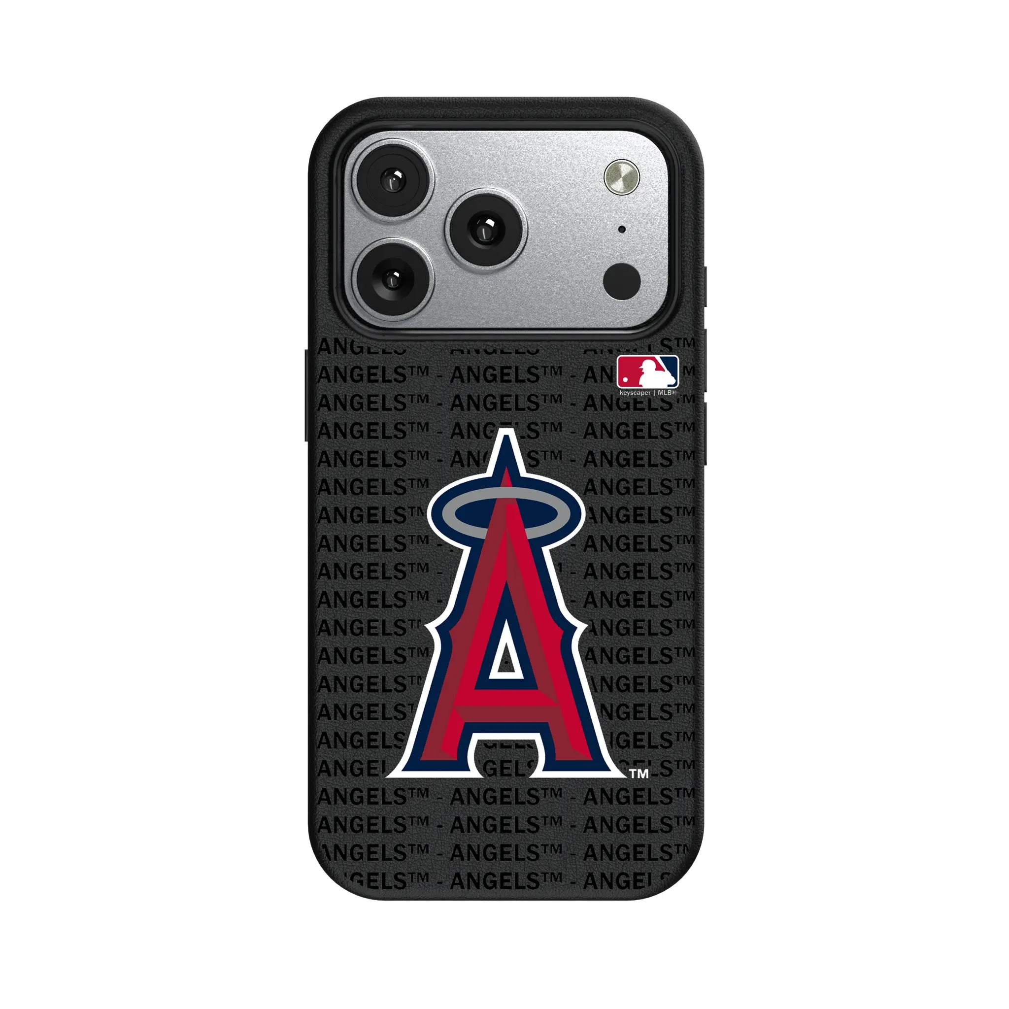 Los Angeles Angels Text Backdrop iPhone MagSafe Compatible Phone Case for Apple iPhone#Device_iPhone 17 Pro