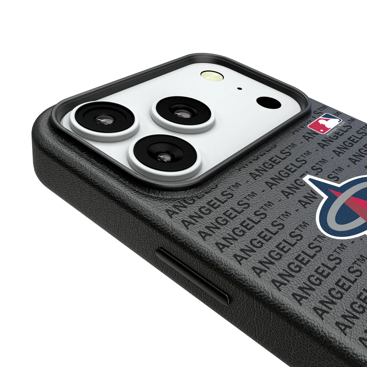 Los Angeles Angels Text Backdrop iPhone MagSafe Compatible Phone Case for Apple iPhone - Detail#Device_iPhone 18 Pro
