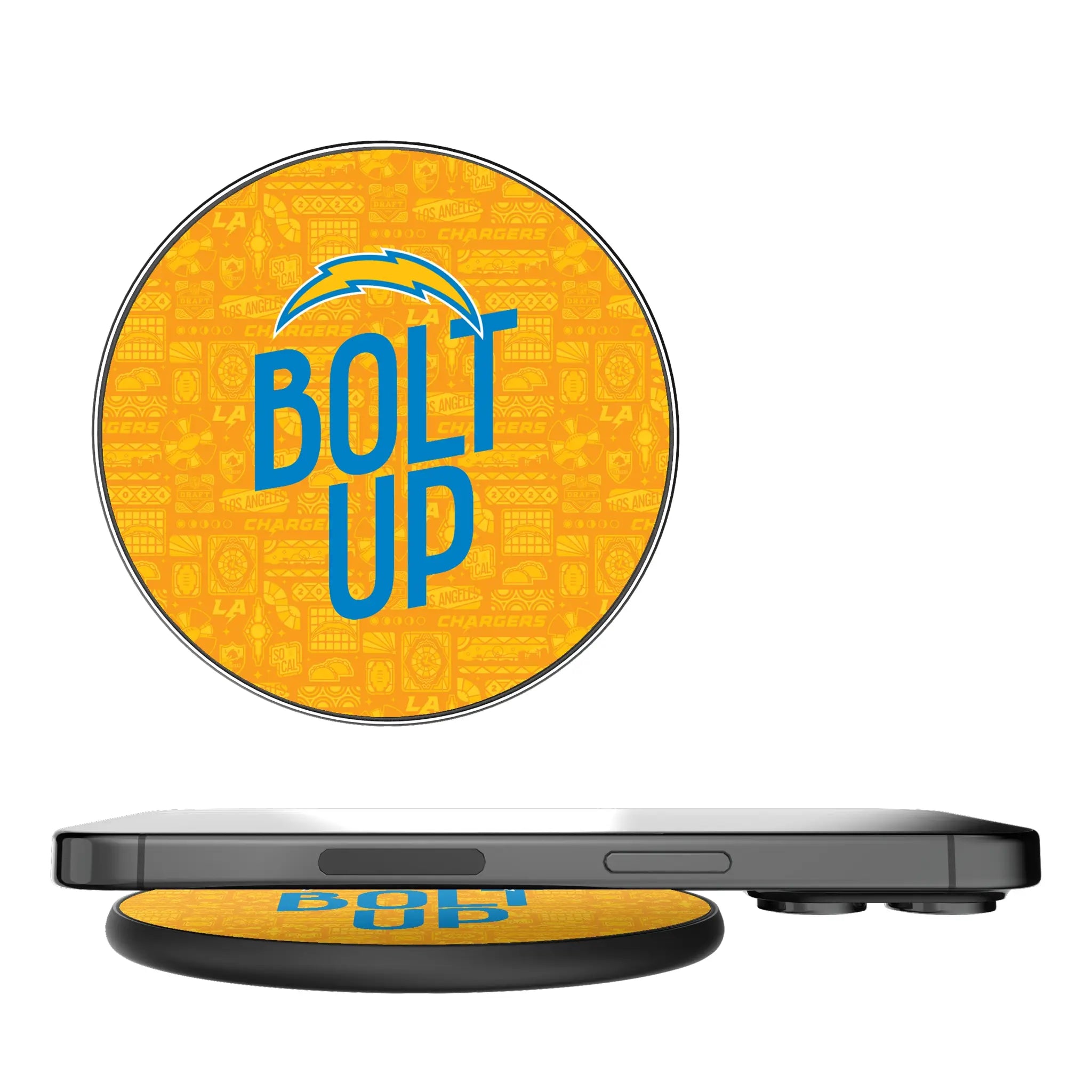 Los Angeles Chargers Deco 15-Watt Wireless Charger