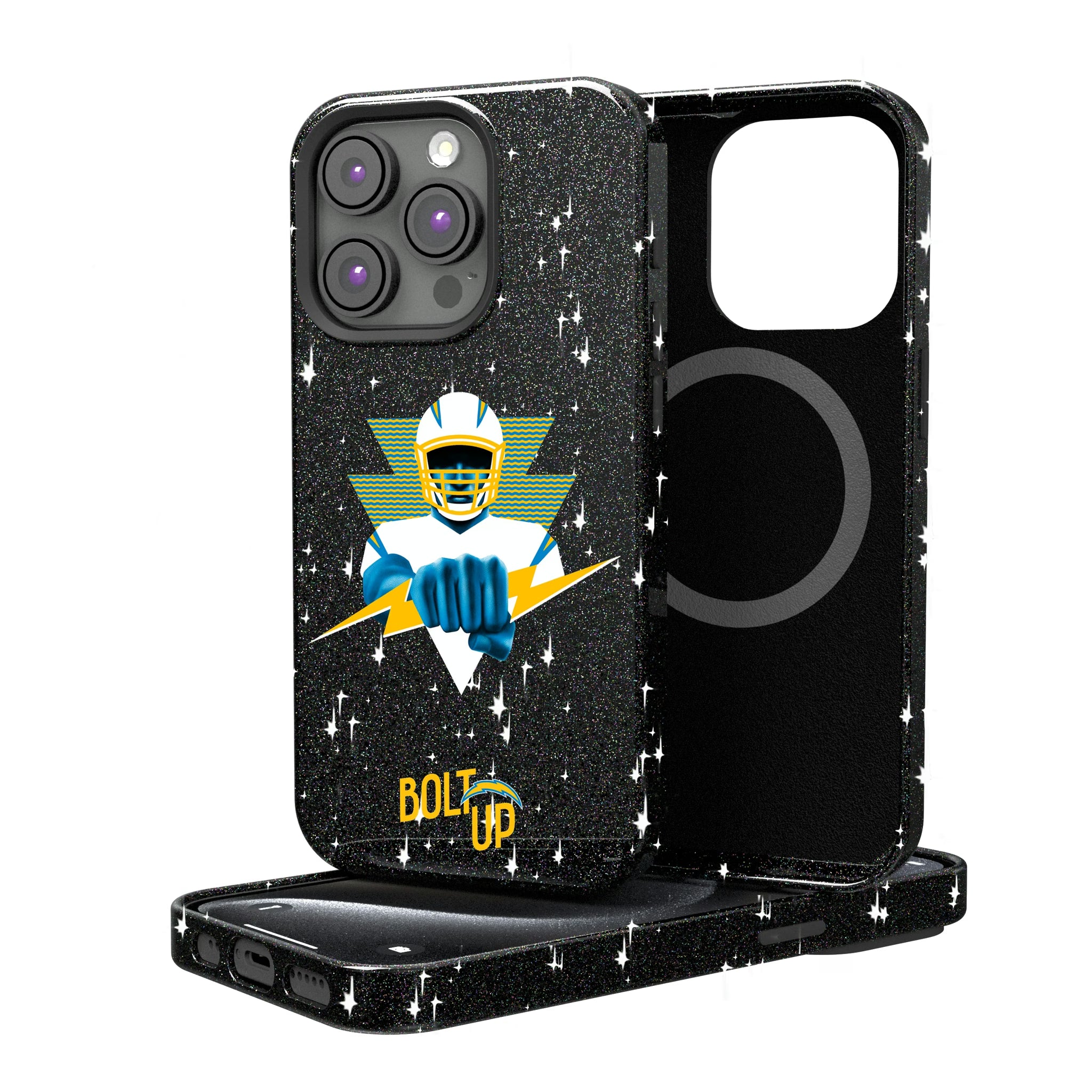 Los Angeles Chargers Deco iPhone Bling Phone Case for Apple iPhone