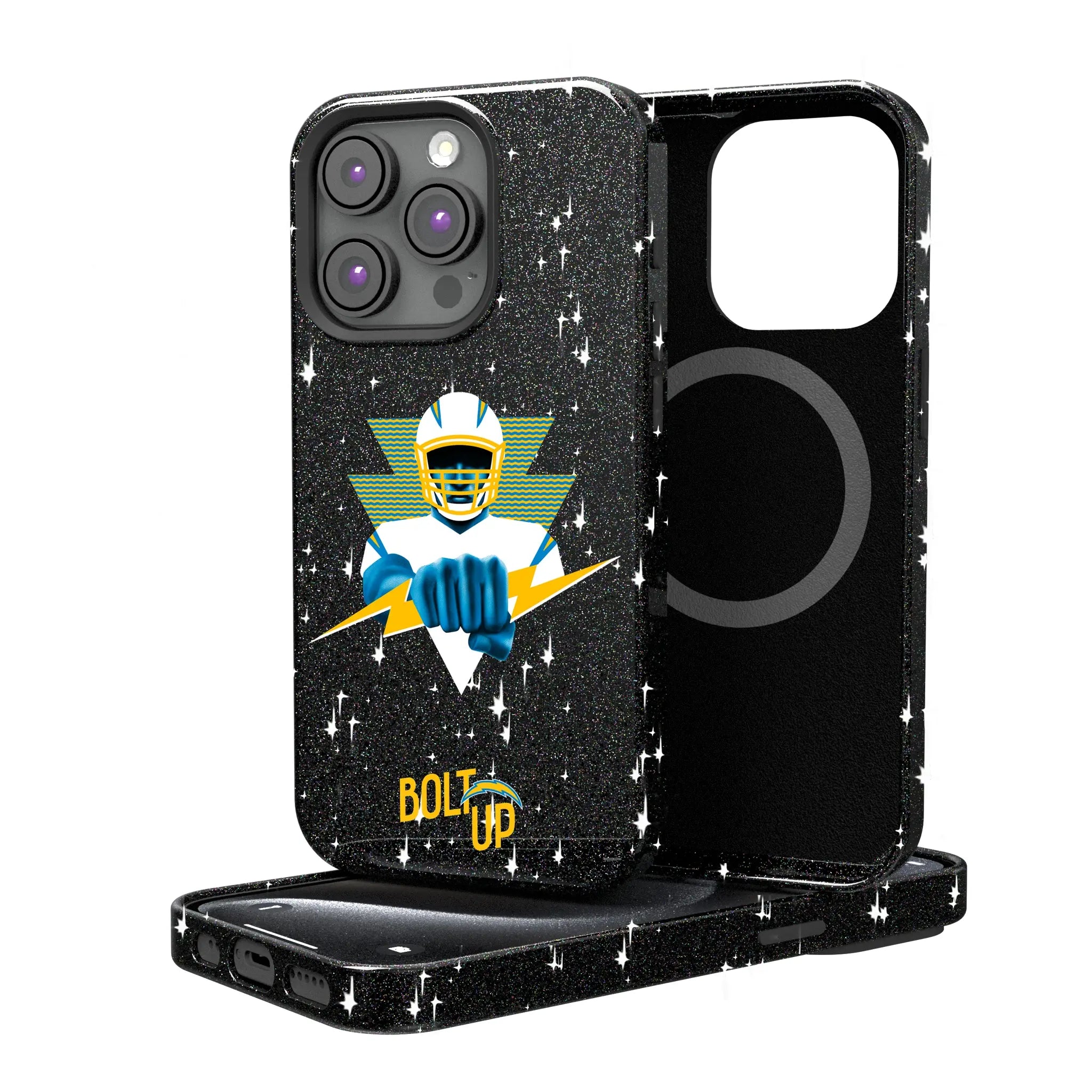 Los Angeles Chargers Deco iPhone Bling Phone Case for Apple iPhone