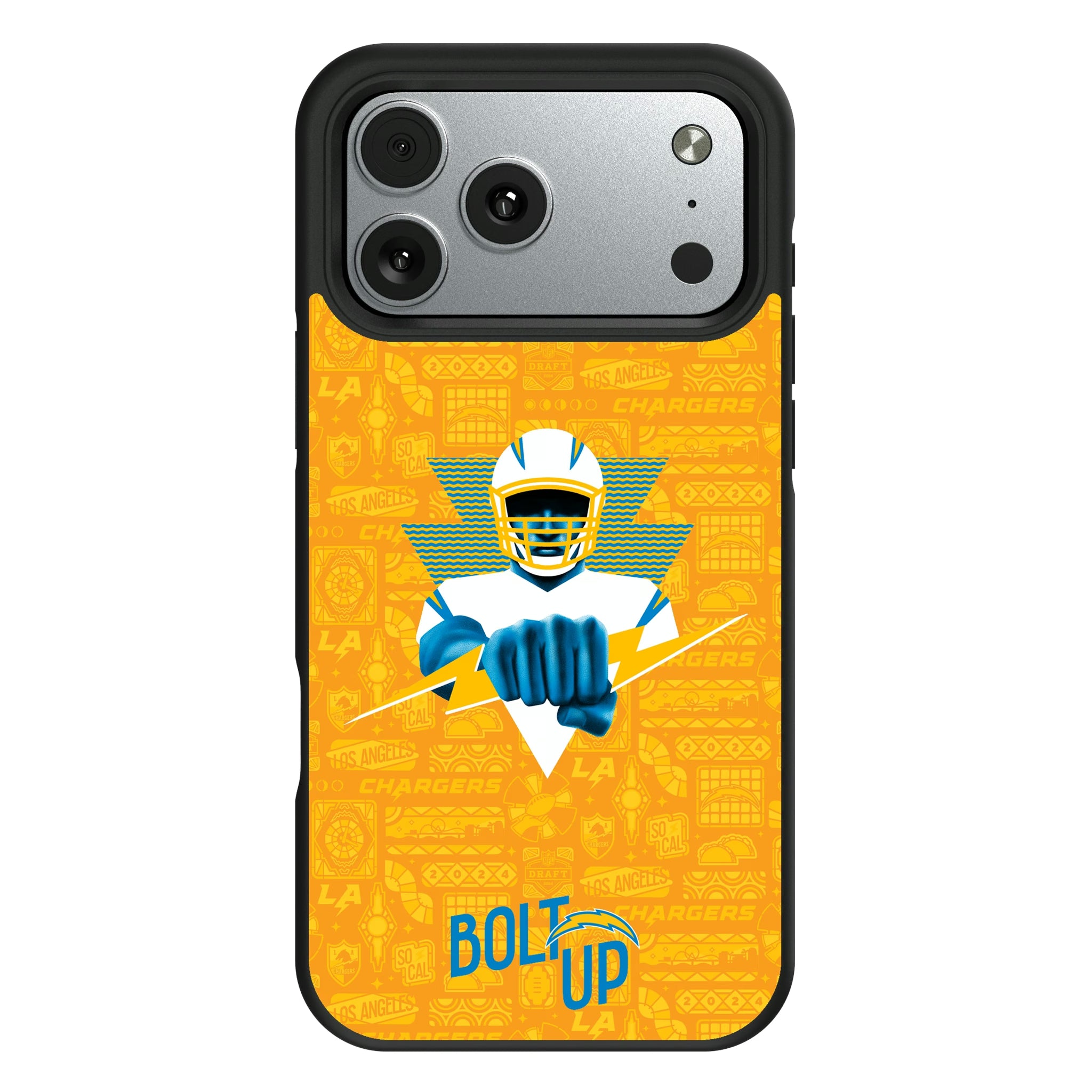 Los Angeles Chargers Deco iPhone Bump Phone Case for Apple iPhone#Device_iPhone 17 Pro Max