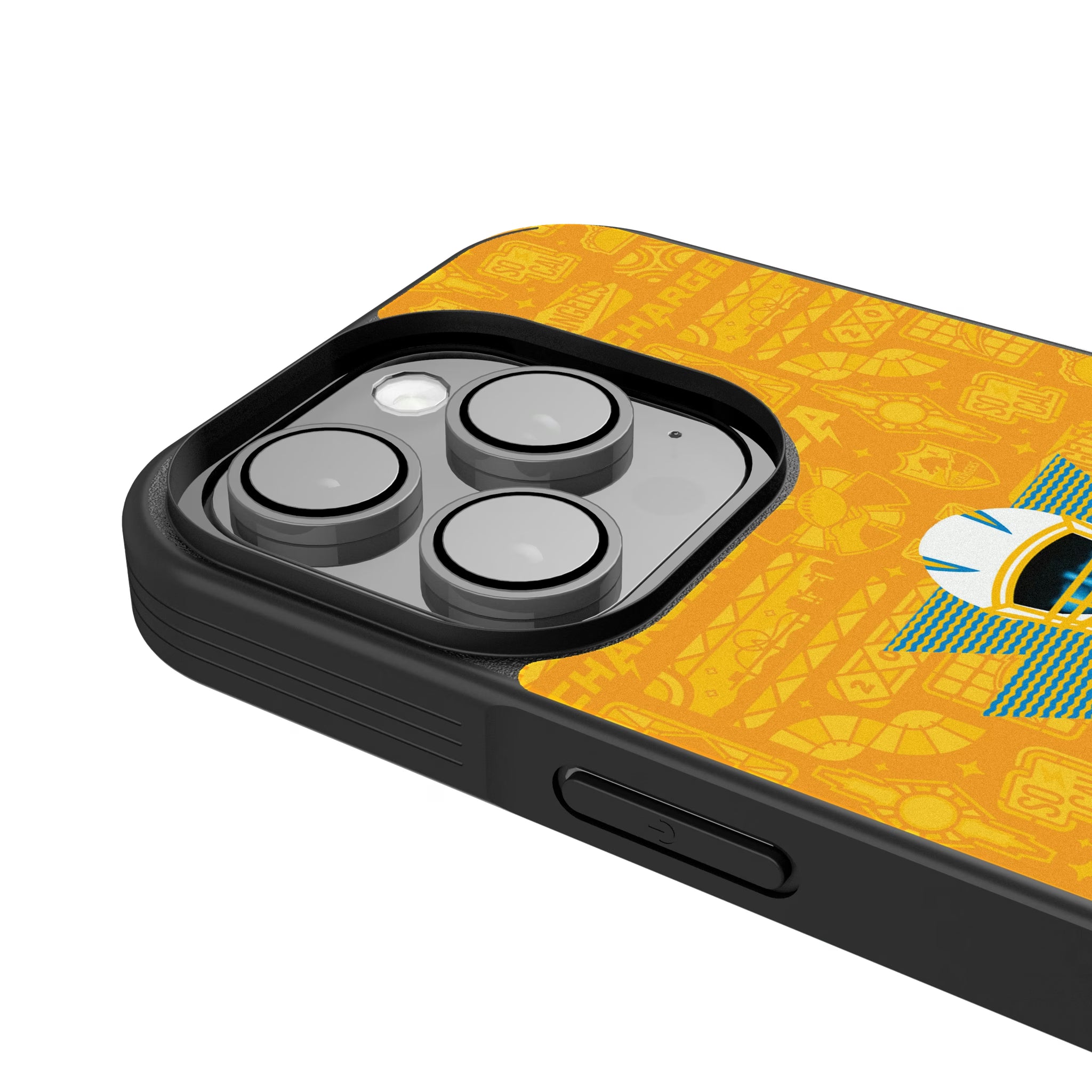 Los Angeles Chargers Deco iPhone Bump Phone Case for Apple iPhone - Detail