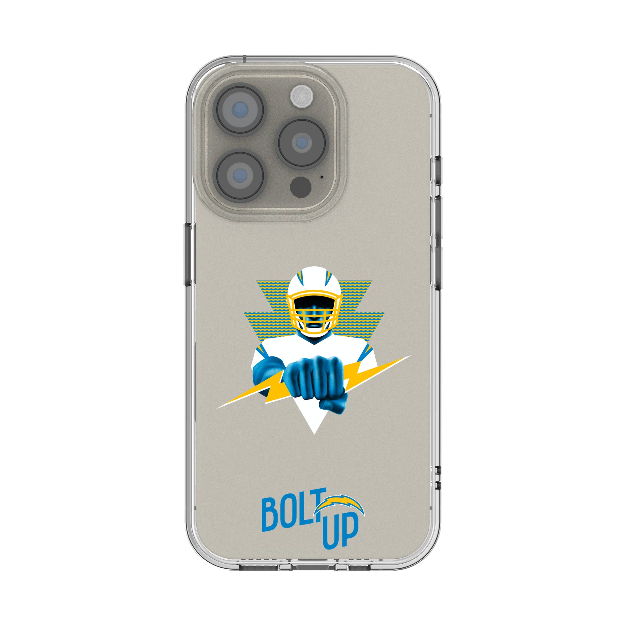 Los Angeles Chargers Deco iPhone Clear Phone Case for Apple iPhone