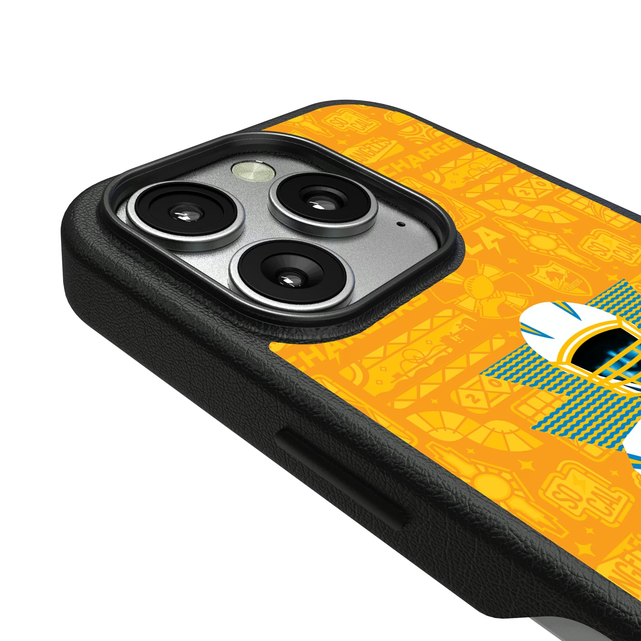 Los Angeles Chargers Deco iPhone MagSafe Compatible Phone Case for Apple iPhone - Detail