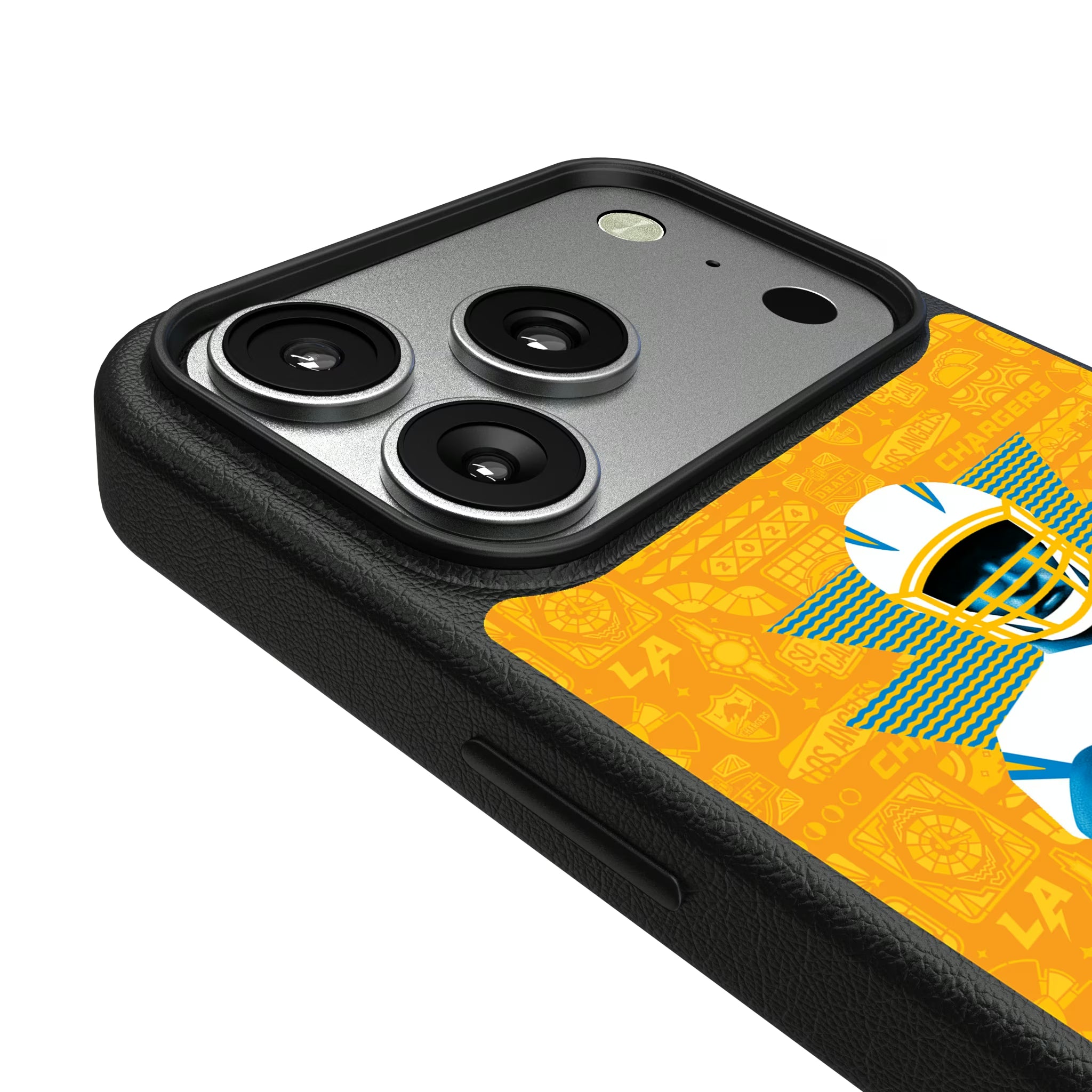 Los Angeles Chargers Deco iPhone MagSafe Compatible Phone Case for Apple iPhone - Detail#Device_iPhone 17 Pro