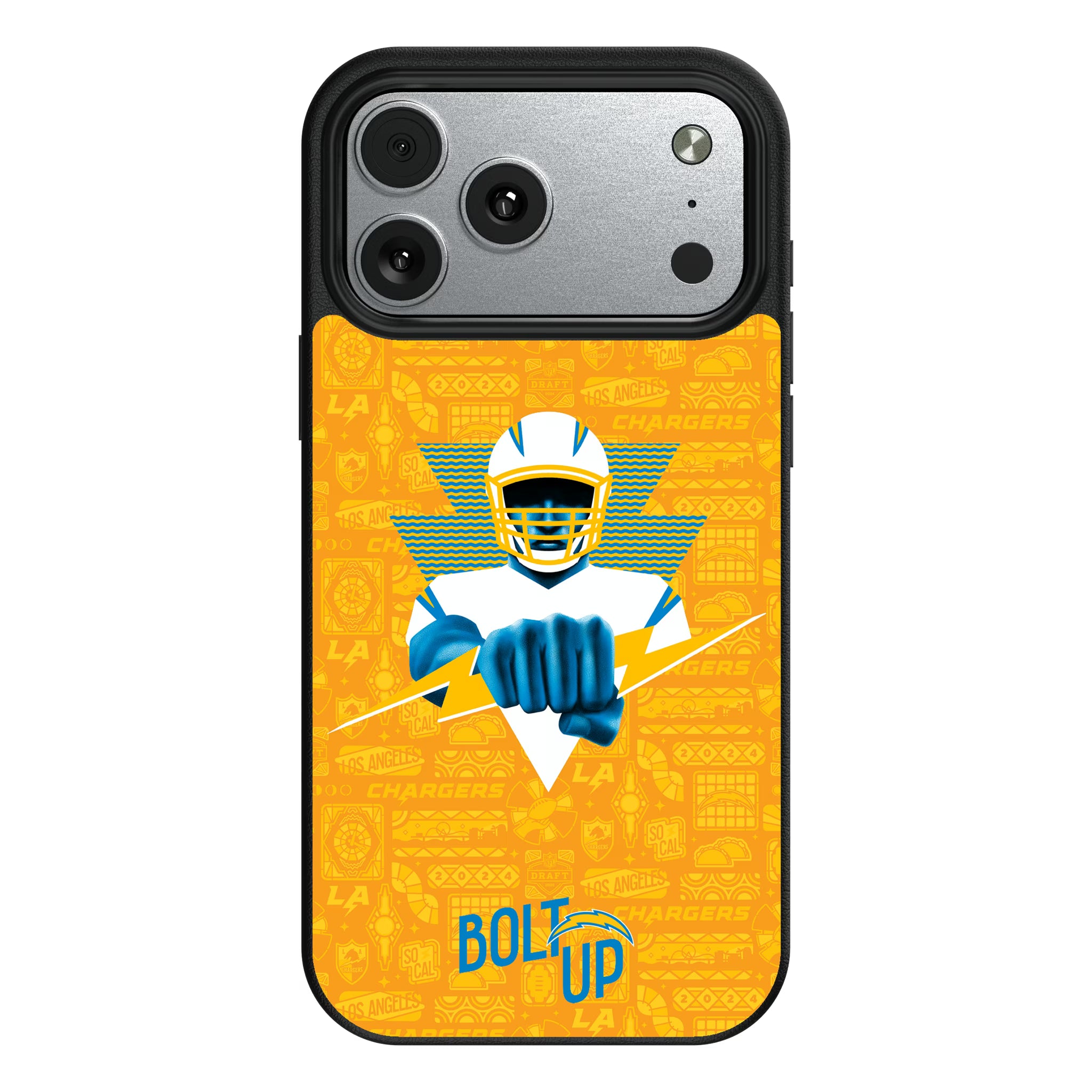 Los Angeles Chargers Deco iPhone MagSafe Compatible Phone Case for Apple iPhone#Device_iPhone 17 Pro Max