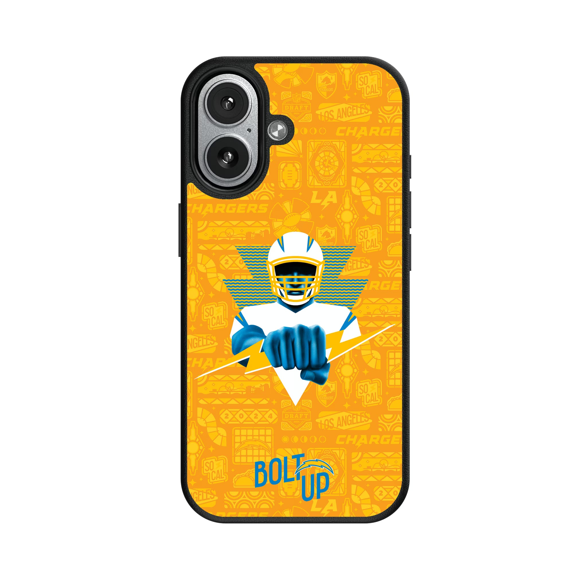 Los Angeles Chargers Deco iPhone MagSafe Compatible Phone Case for Apple iPhone#Device_iPhone 17