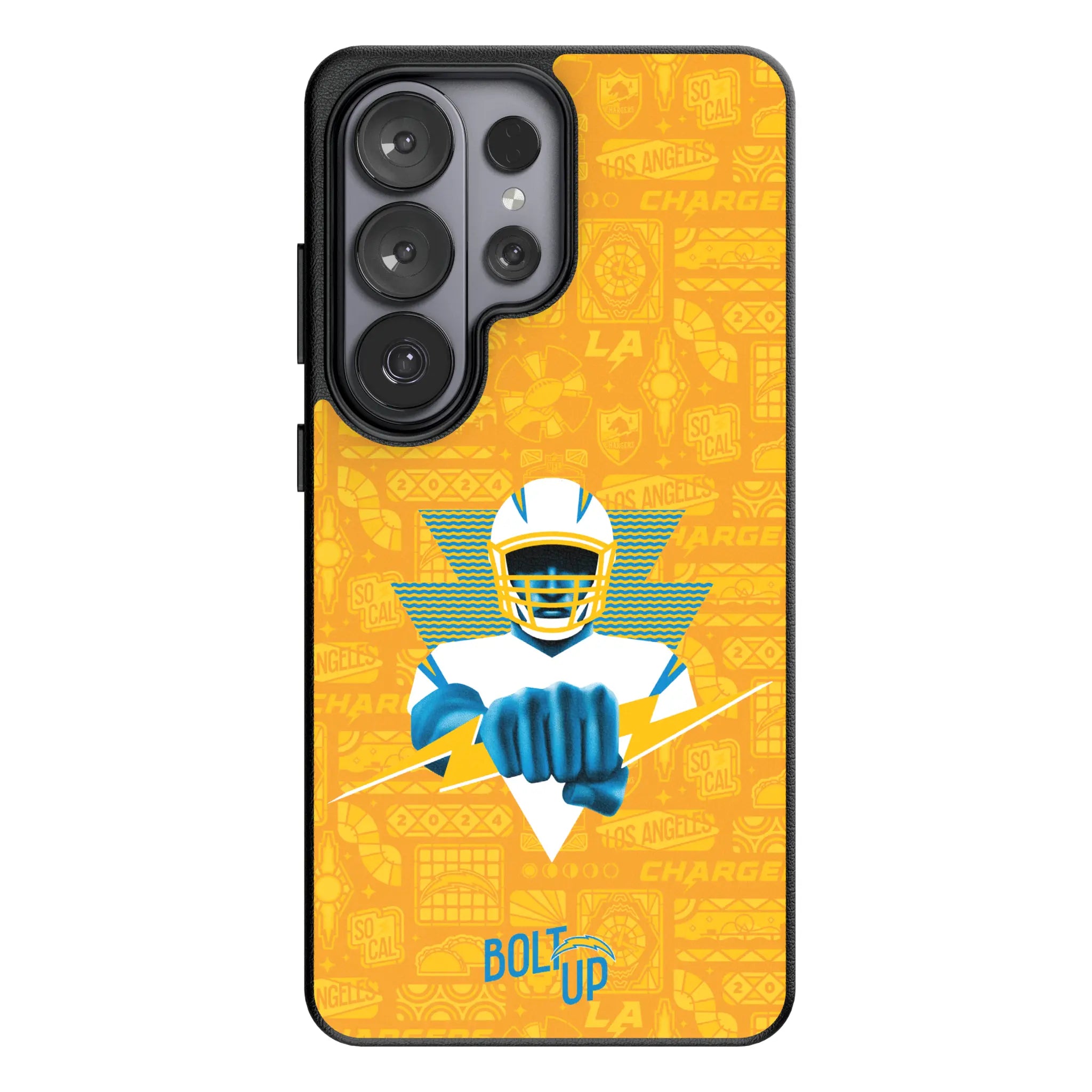 Los Angeles Chargers Deco Galaxy MagSafe Compatible Phone Case for Samsung Galaxy#Device_Galaxy S26 Ultra