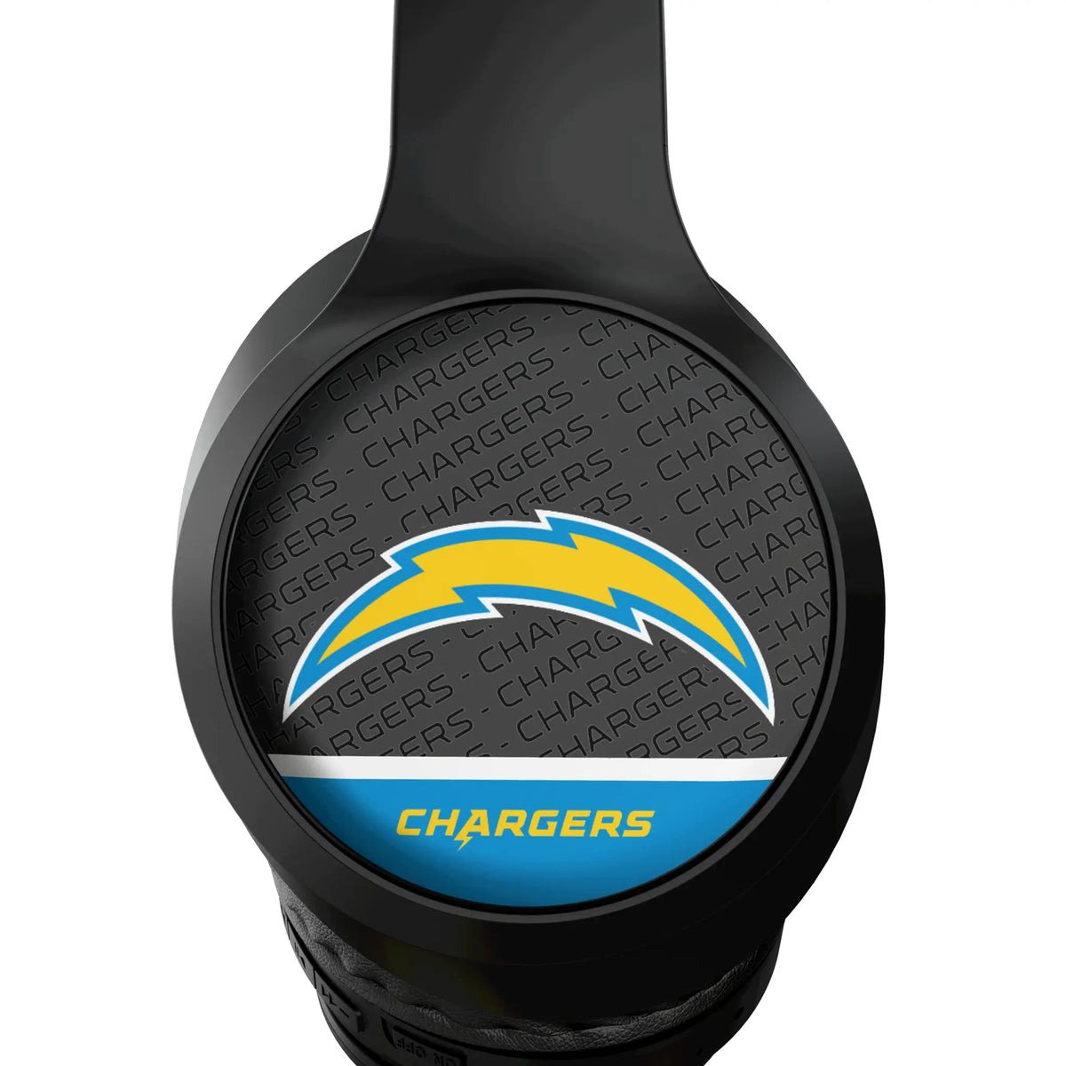 Los Angeles Chargers Endzone Plus Wireless Over-Ear Headphones With Case - Detail