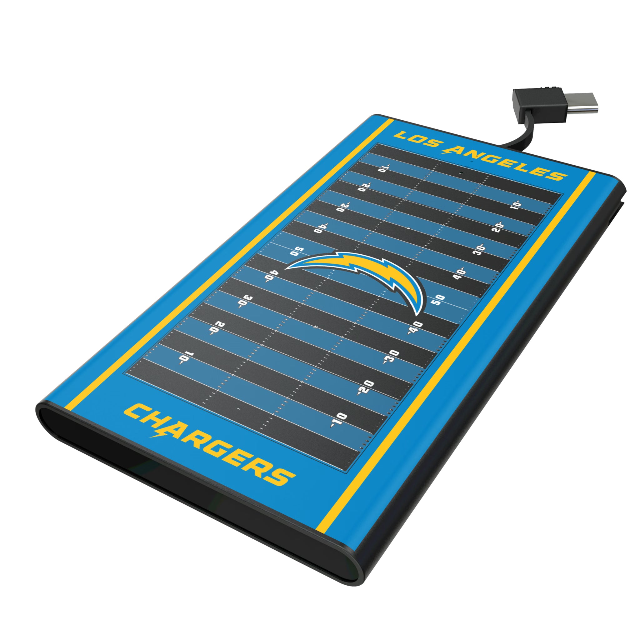 Los Angeles Chargers Field 5000mAh Flat Powerbank