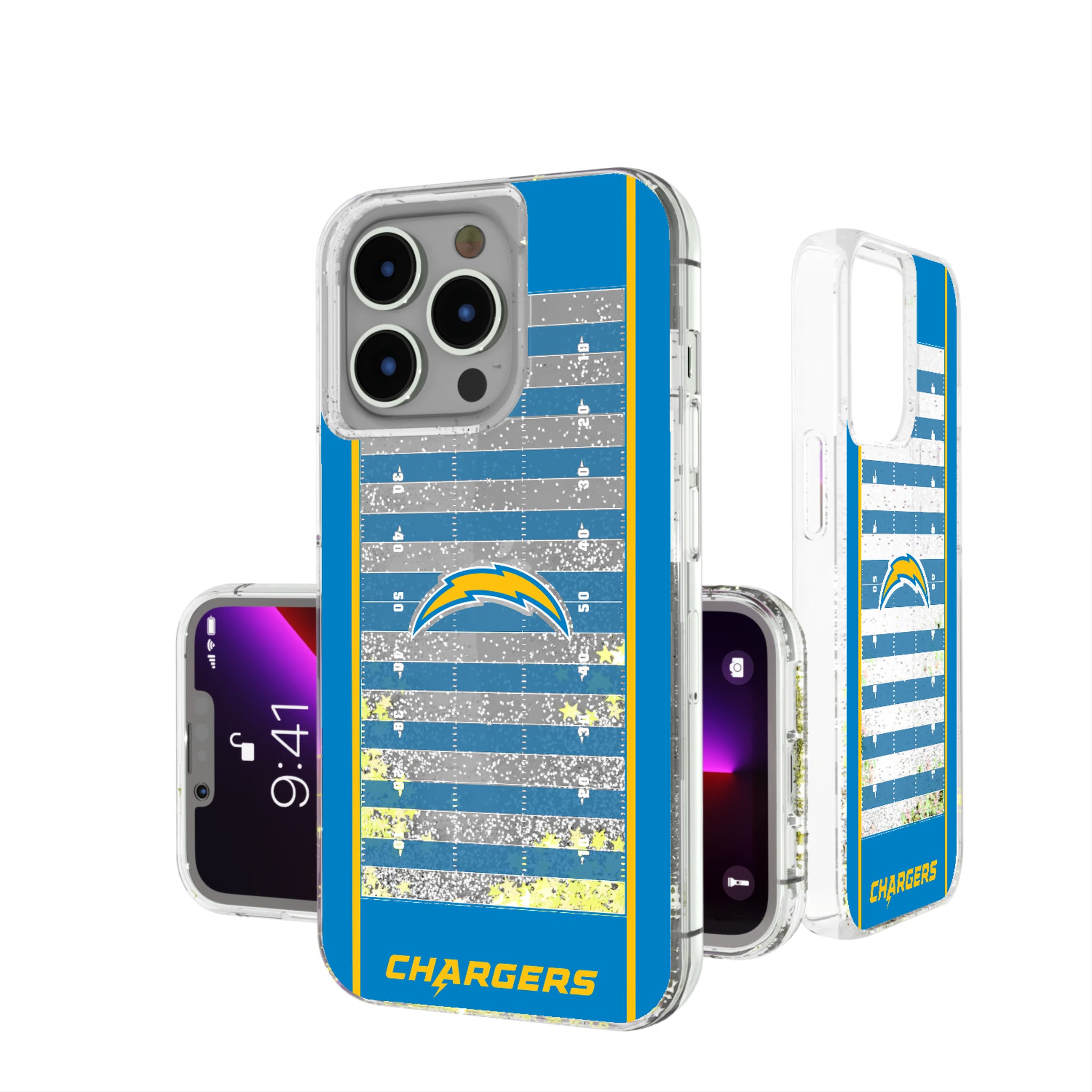Los Angeles Chargers Field iPhone Glitter Phone Case for Apple iPhone