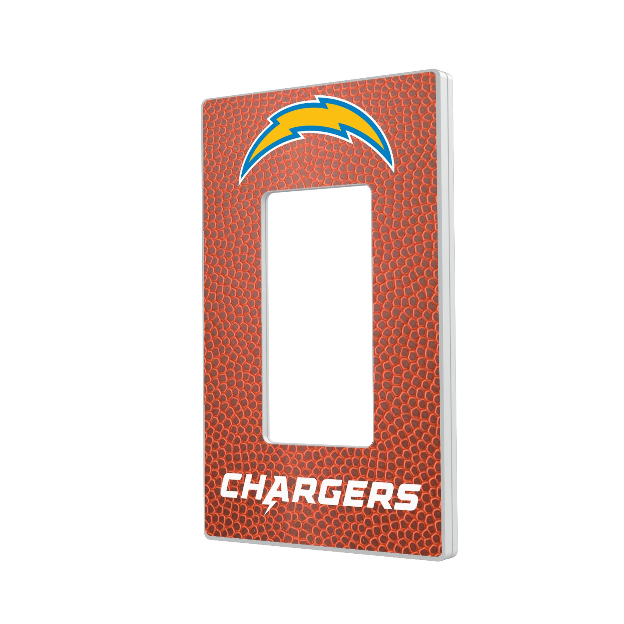 Los Angeles Chargers Football Hidden-Screw Light Switch Plate#Style_Single Rocker