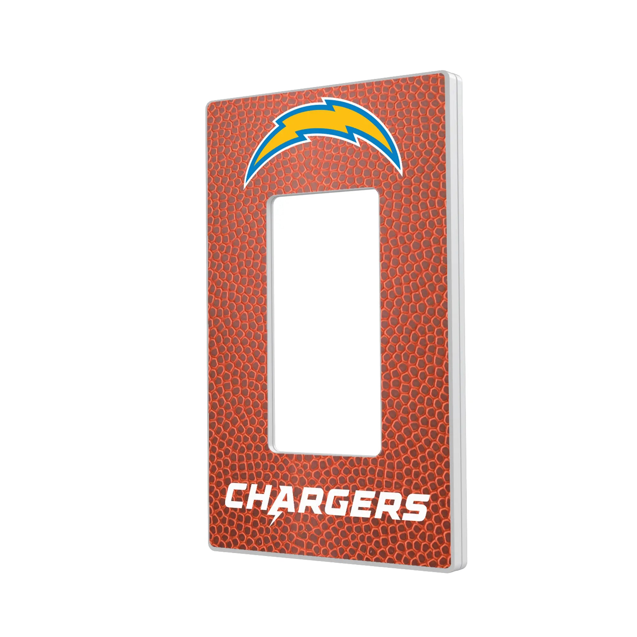 Los Angeles Chargers Football Hidden-Screw Light Switch Plate#Style_Single Rocker