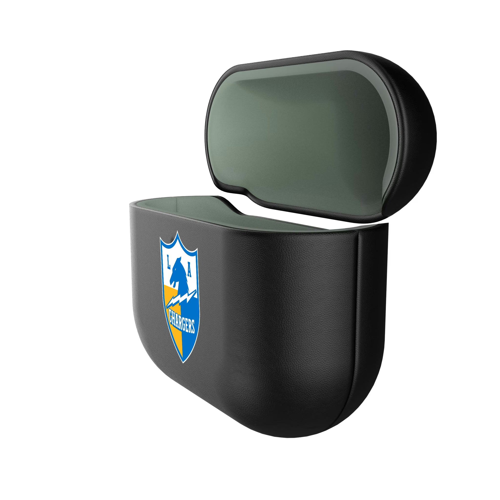 Los Angeles Chargers Historic Collection Insignia AirPods AirPod Case Cover - Isometric View#Device_AirPods 4