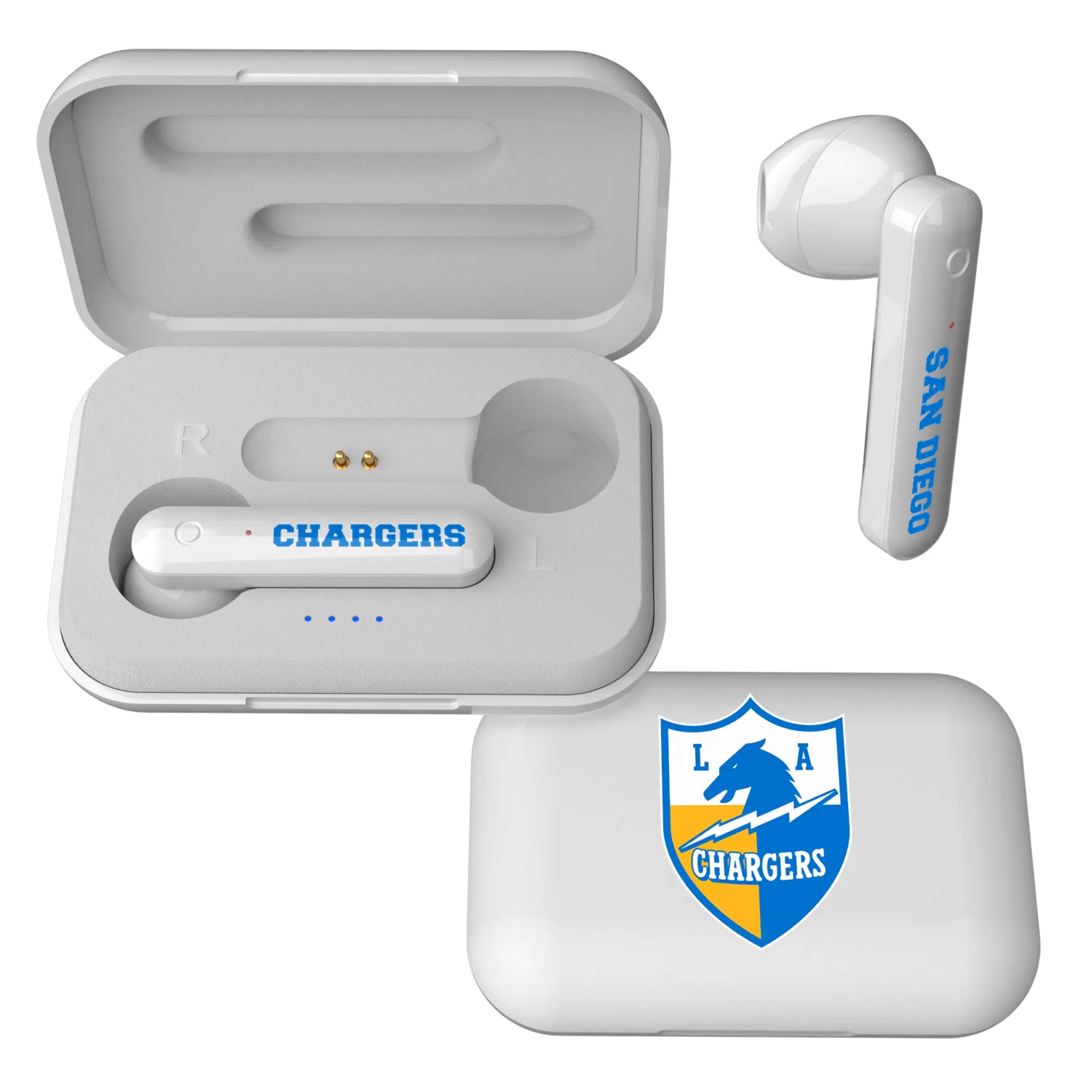 Los Angeles Chargers Historic Collection Insignia Wireless TWS Earbuds