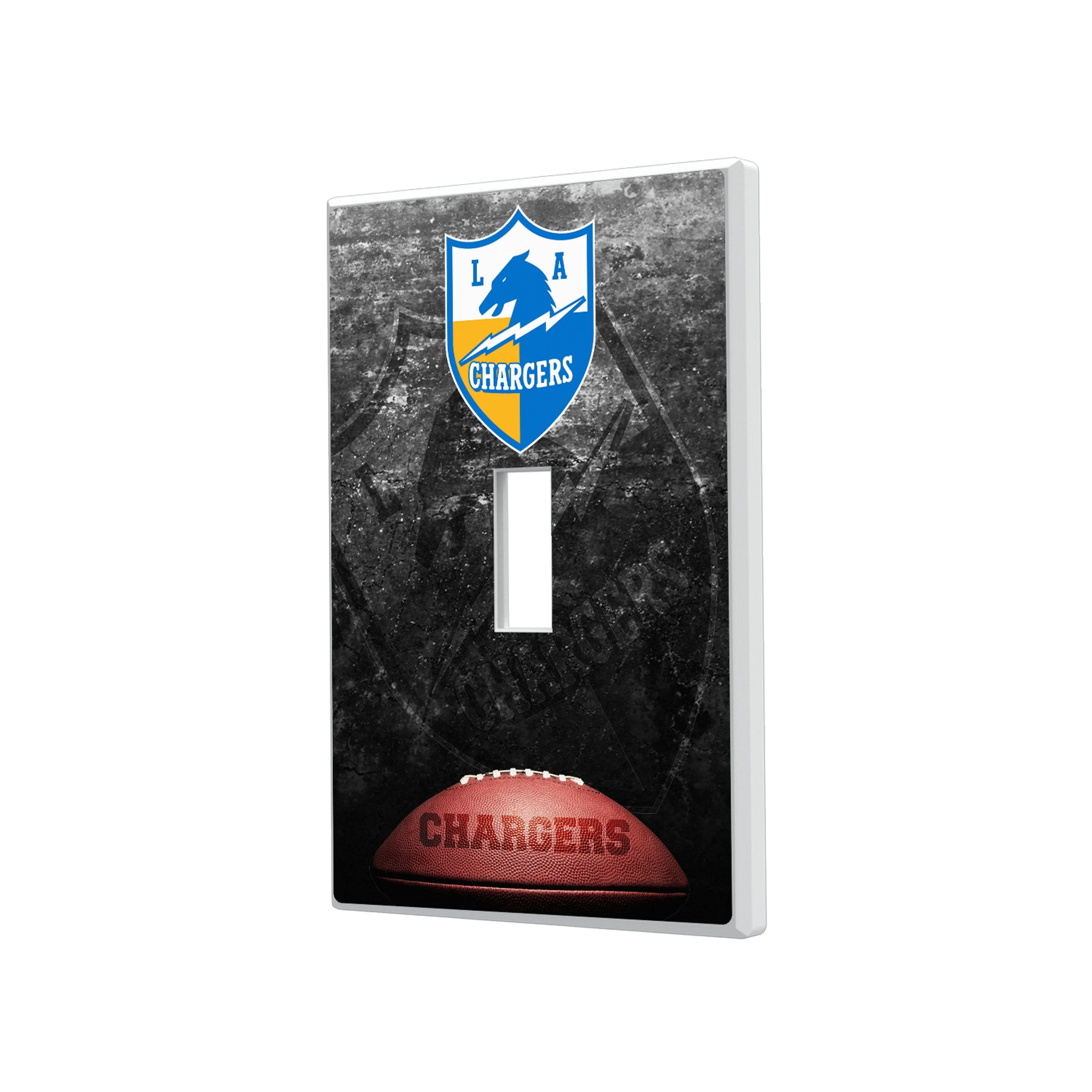 Los Angeles Chargers Historic Collection Legendary Hidden-Screw Light Switch Plate#Style_Single Toggle
