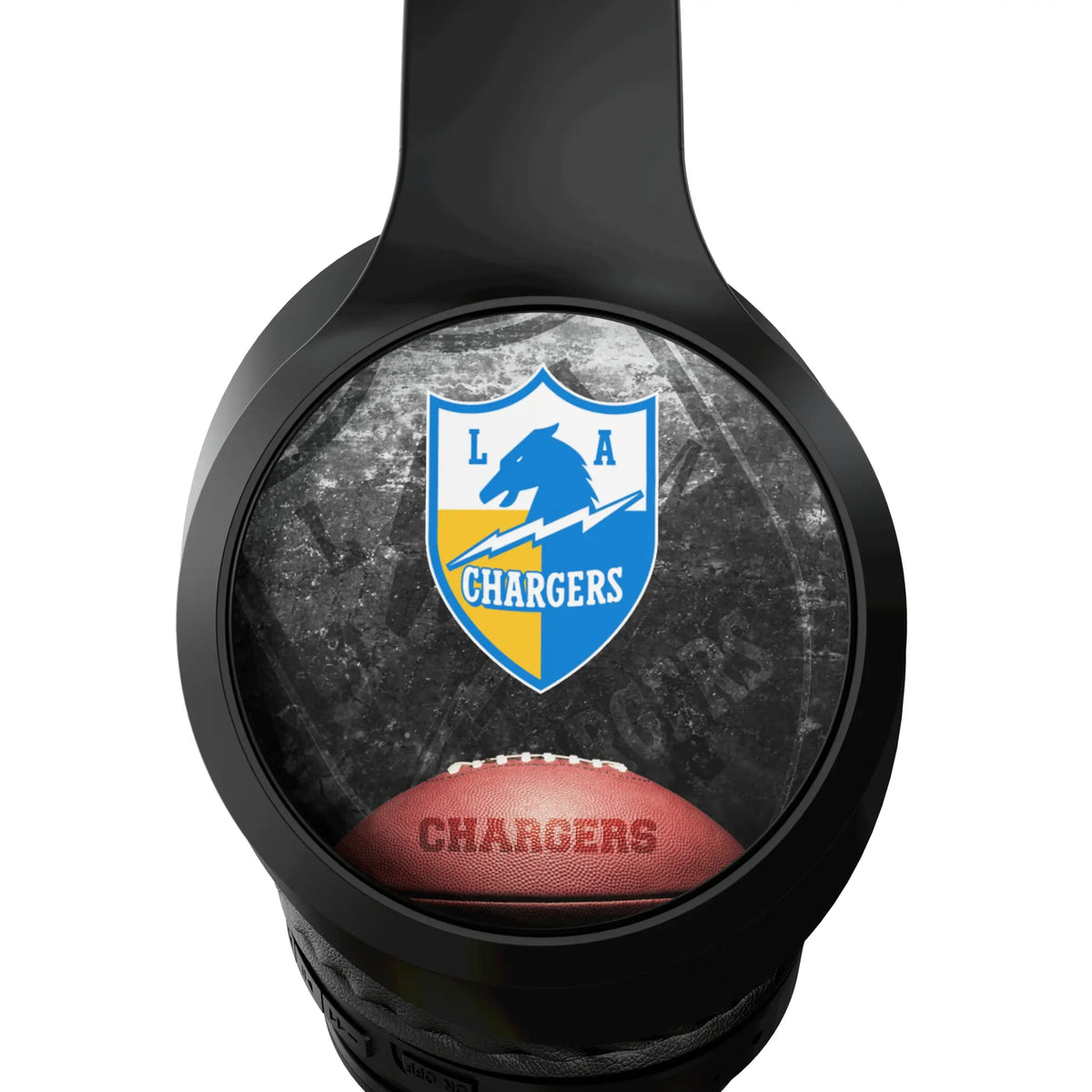 Los Angeles Chargers Historic Collection Legendary Wireless Over-Ear Headphones With Case - Detail
