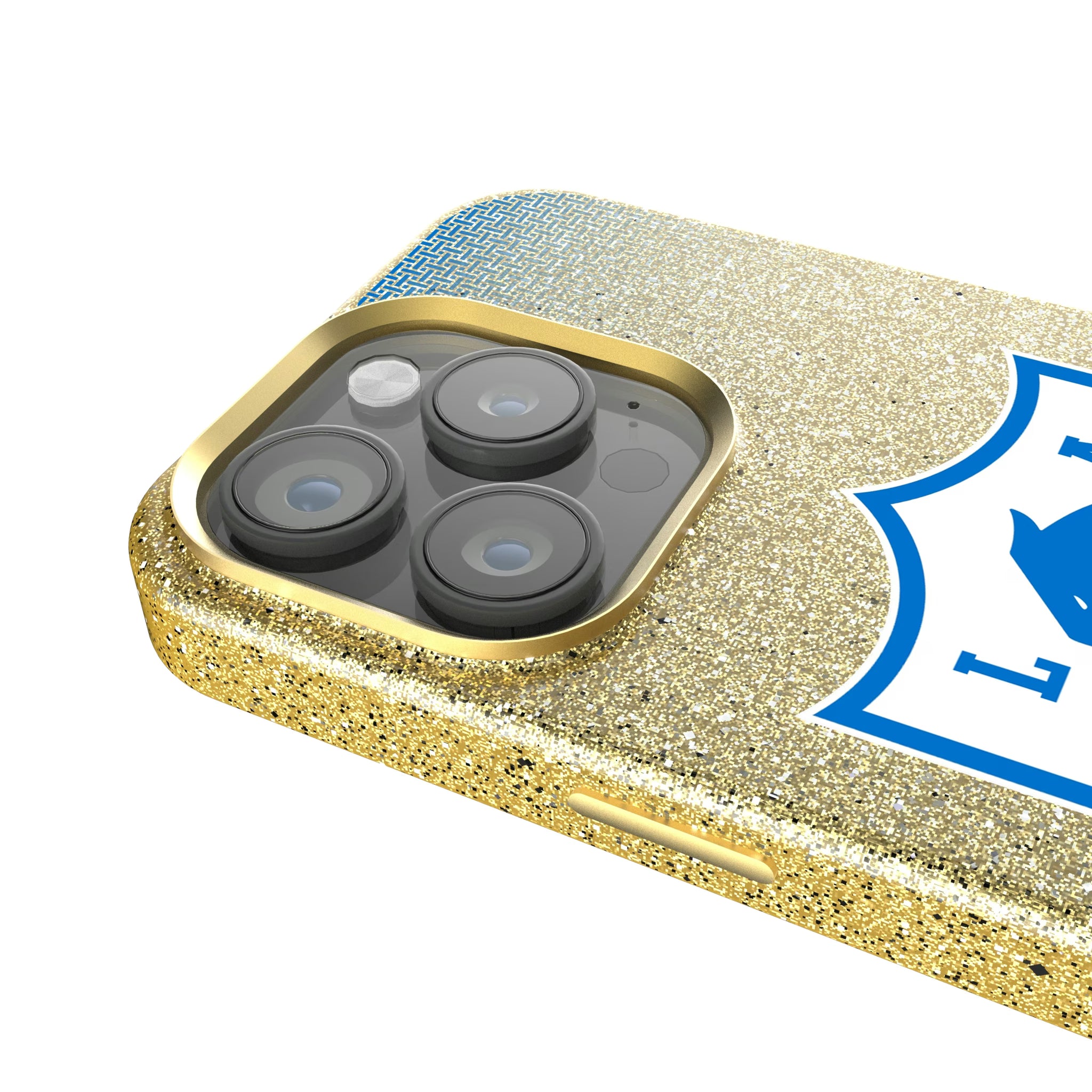 Los Angeles Chargers Historic Collection Linen iPhone Bling Phone Case for Apple iPhone - Detail