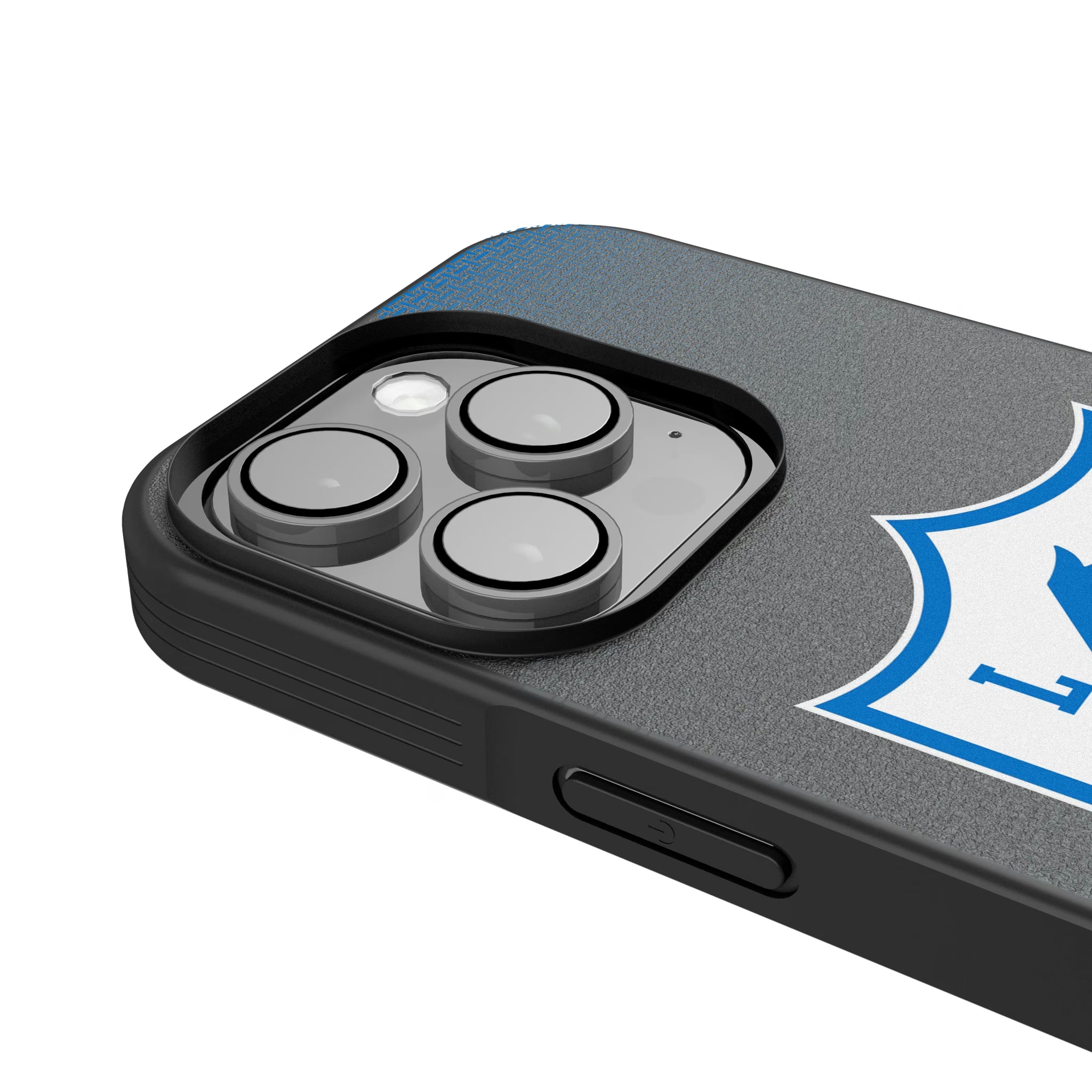 Los Angeles Chargers Historic Collection Linen iPhone Bump Phone Case for Apple iPhone - Detail