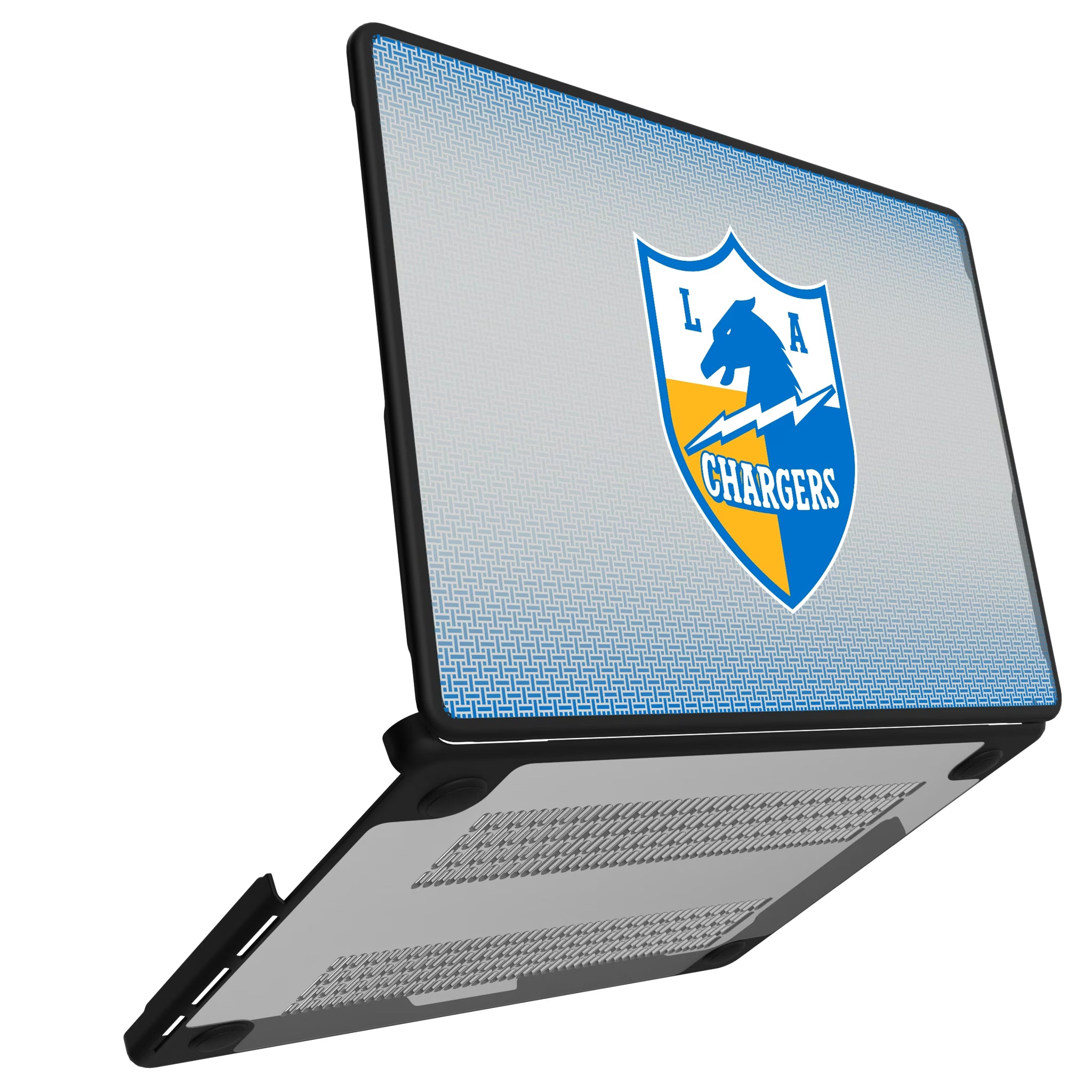 Los Angeles Chargers Historic Collection Linen MacBook Laptop Case for Apple MacBook#Device_MacBook Pro (14-inch, 2021) / MacBook Pro (14-inch, 2023) / MacBook Pro (14-inch, 2024)