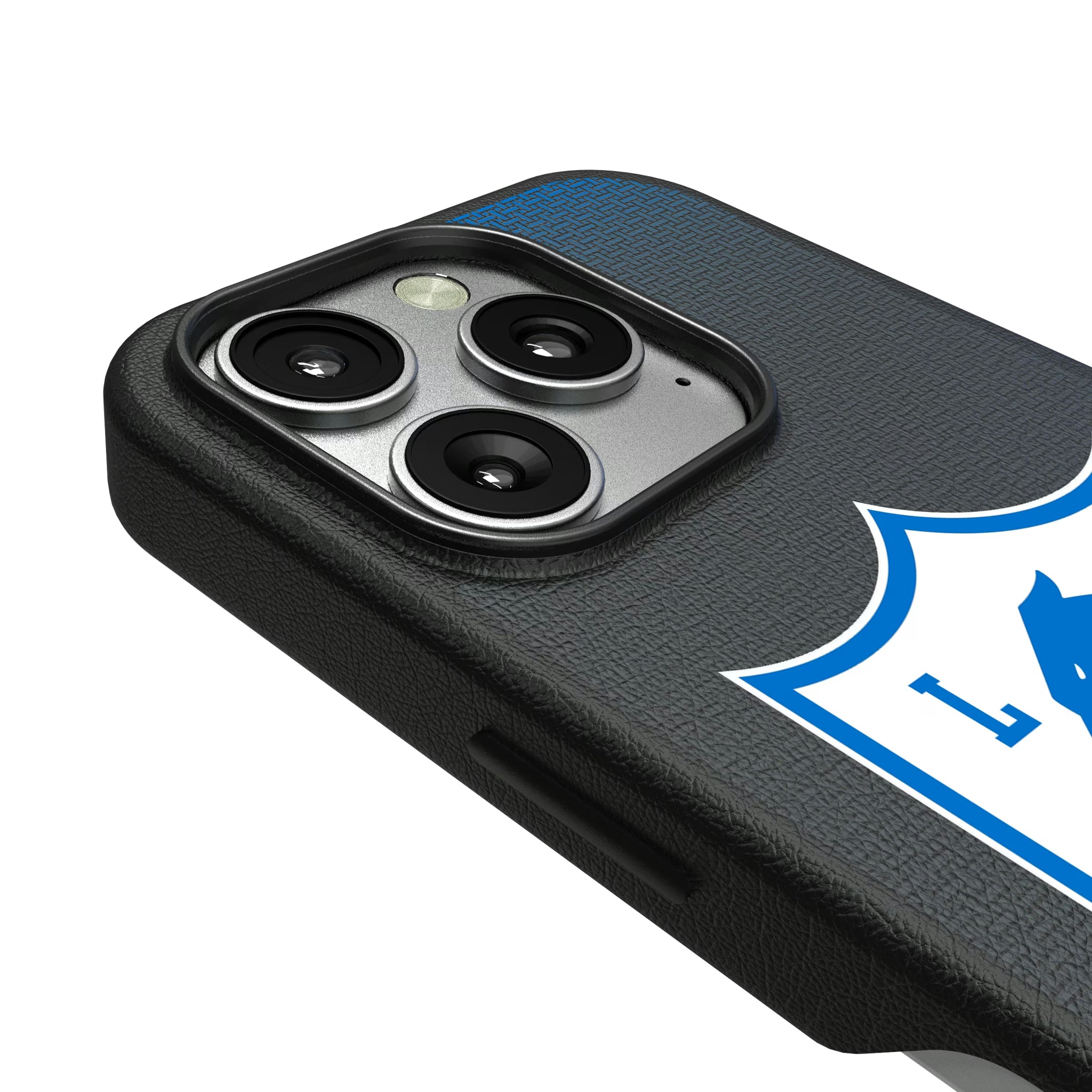 Los Angeles Chargers Historic Collection Linen iPhone MagSafe Compatible Phone Case for Apple iPhone - Detail