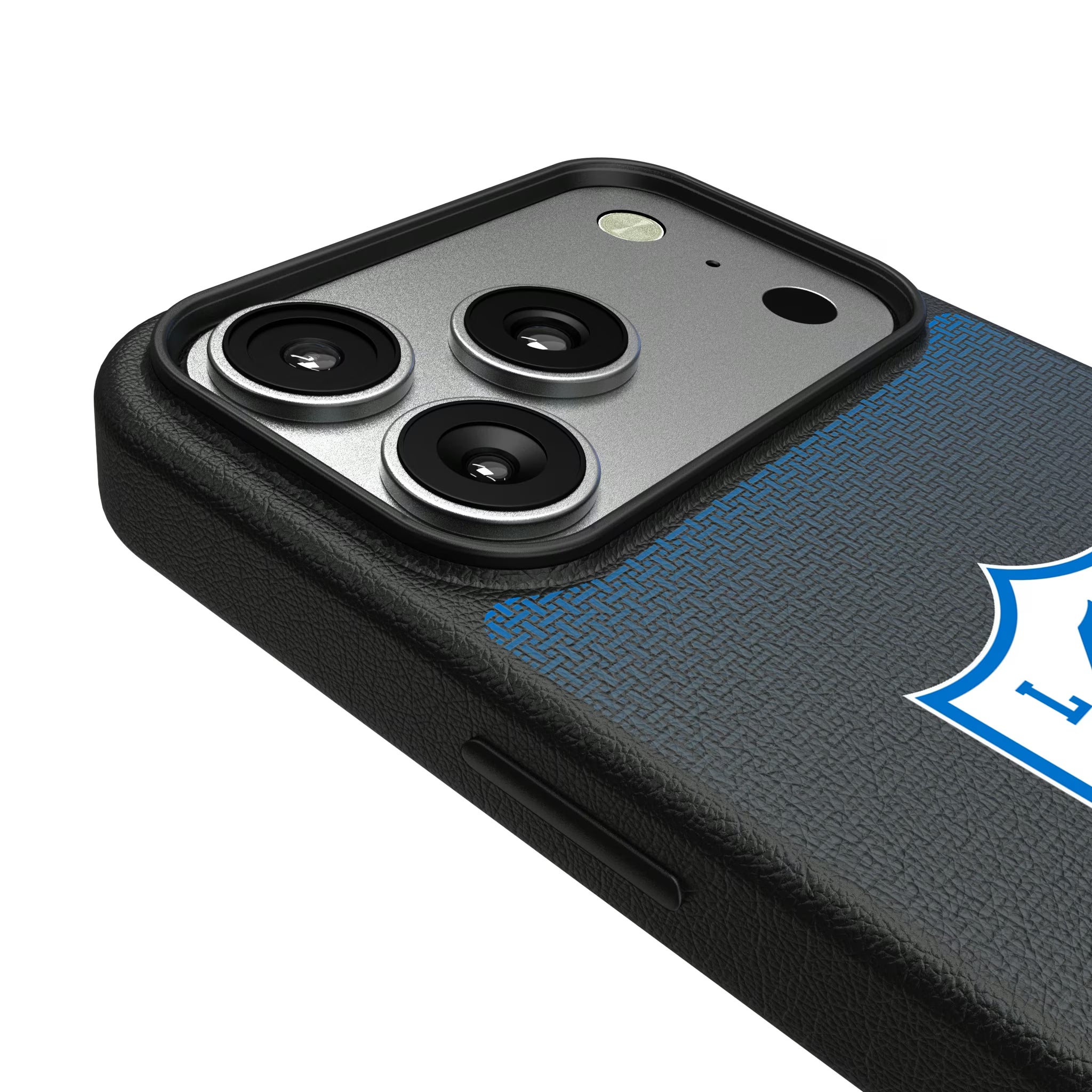 Los Angeles Chargers Historic Collection Linen iPhone MagSafe Compatible Phone Case for Apple iPhone - Detail#Device_iPhone 17 Pro
