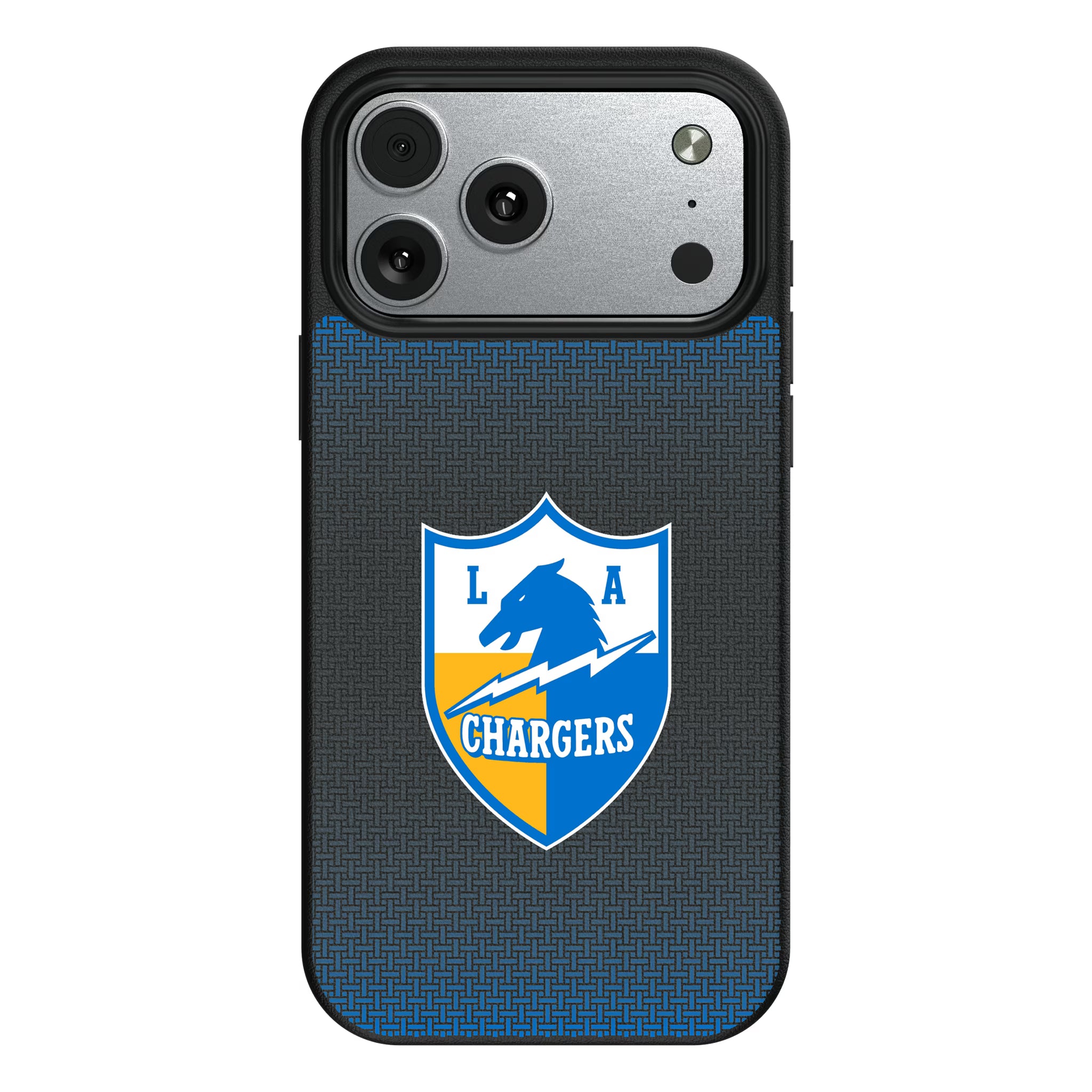 Los Angeles Chargers Historic Collection Linen iPhone MagSafe Compatible Phone Case for Apple iPhone#Device_iPhone 17 Pro Max