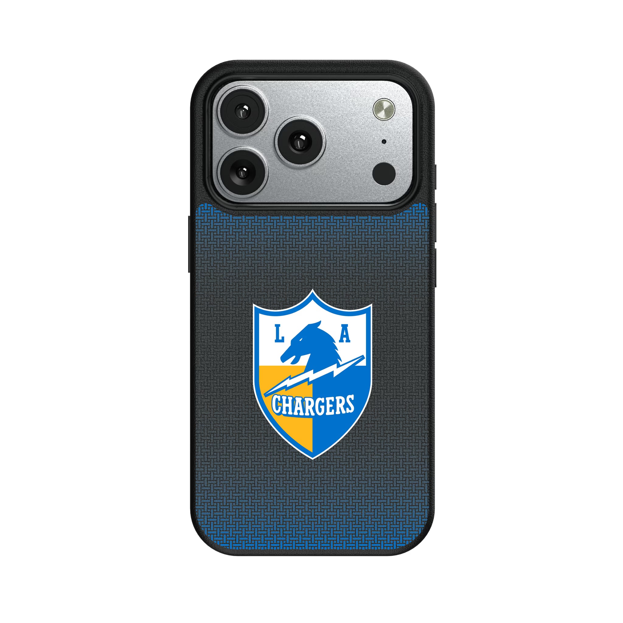 Los Angeles Chargers Historic Collection Linen iPhone MagSafe Compatible Phone Case for Apple iPhone#Device_iPhone 17 Pro
