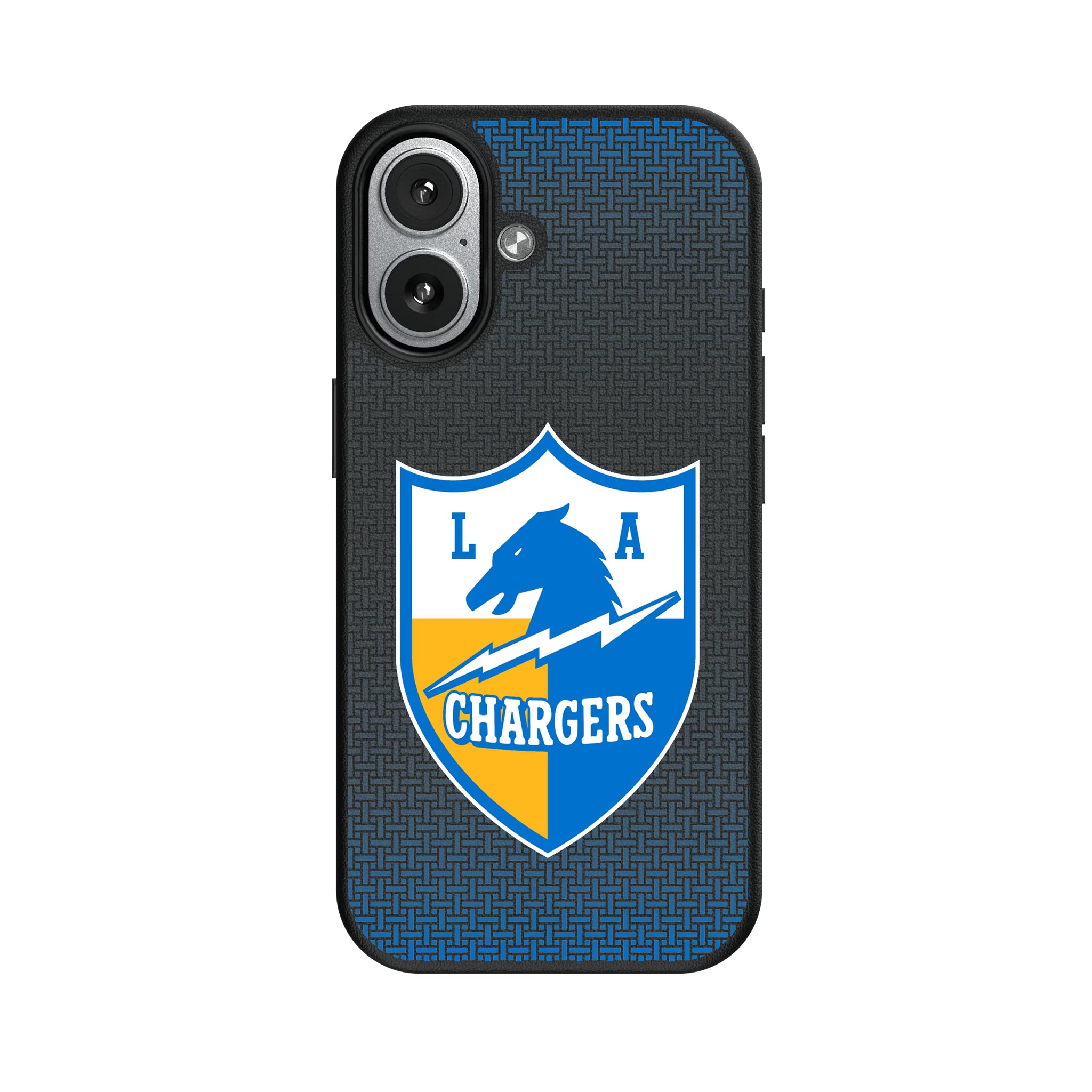 Los Angeles Chargers Historic Collection Linen iPhone MagSafe Compatible Phone Case for Apple iPhone#Device_iPhone 17