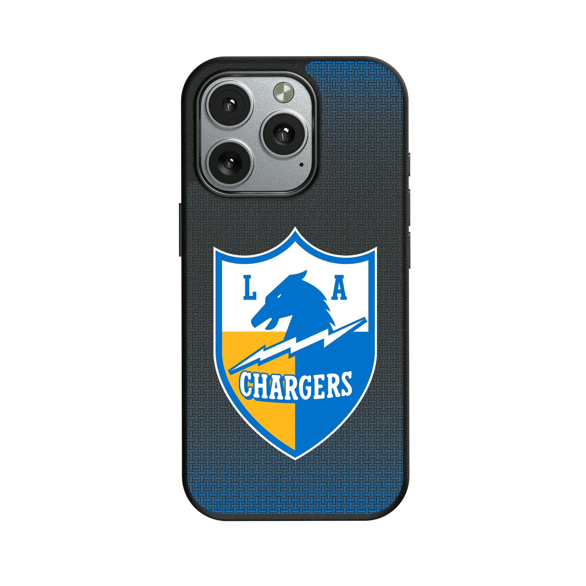 Los Angeles Chargers Historic Collection Linen iPhone MagSafe Compatible Phone Case for Apple iPhone