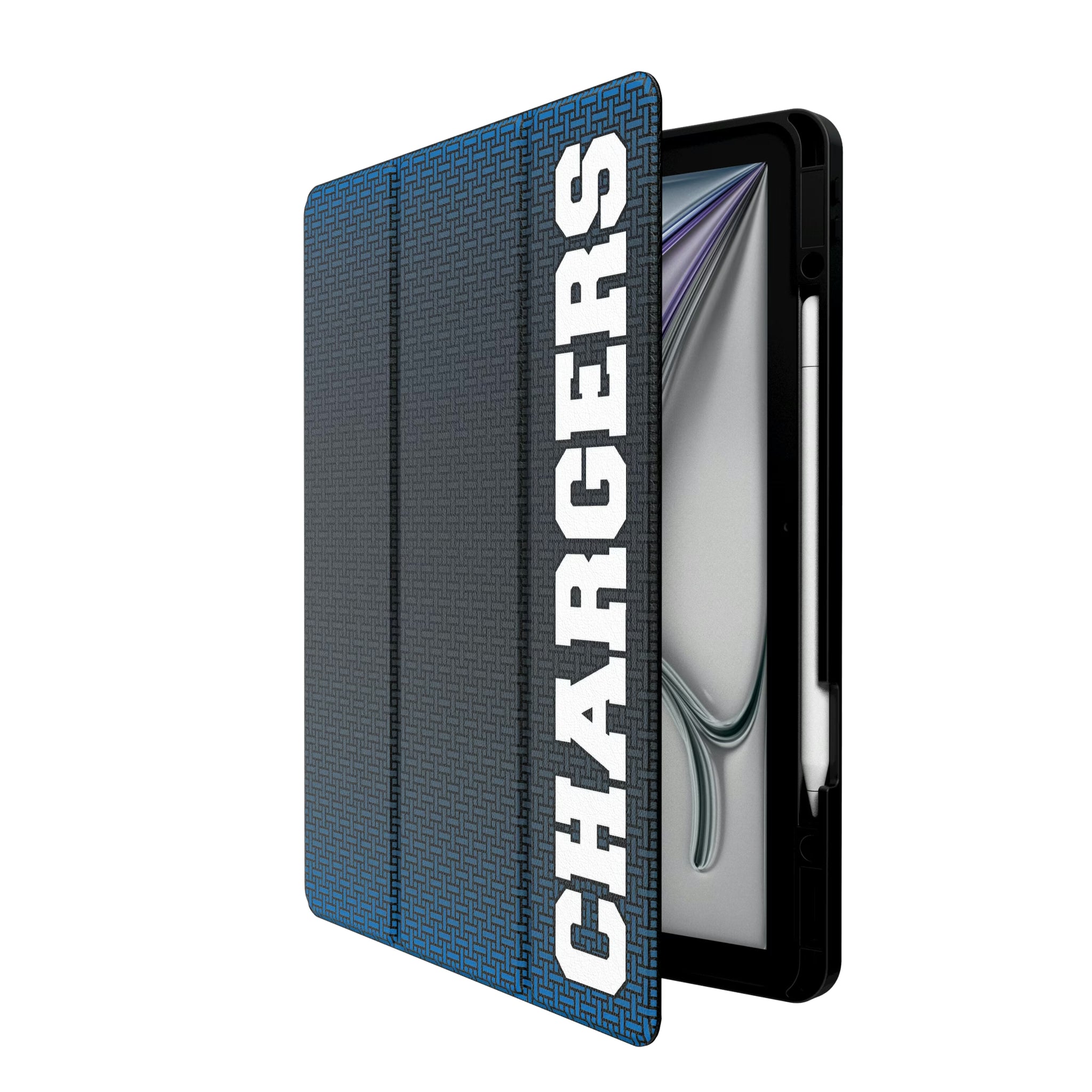 Los Angeles Chargers Historic Collection Linen iPad Tablet Case for Apple iPad