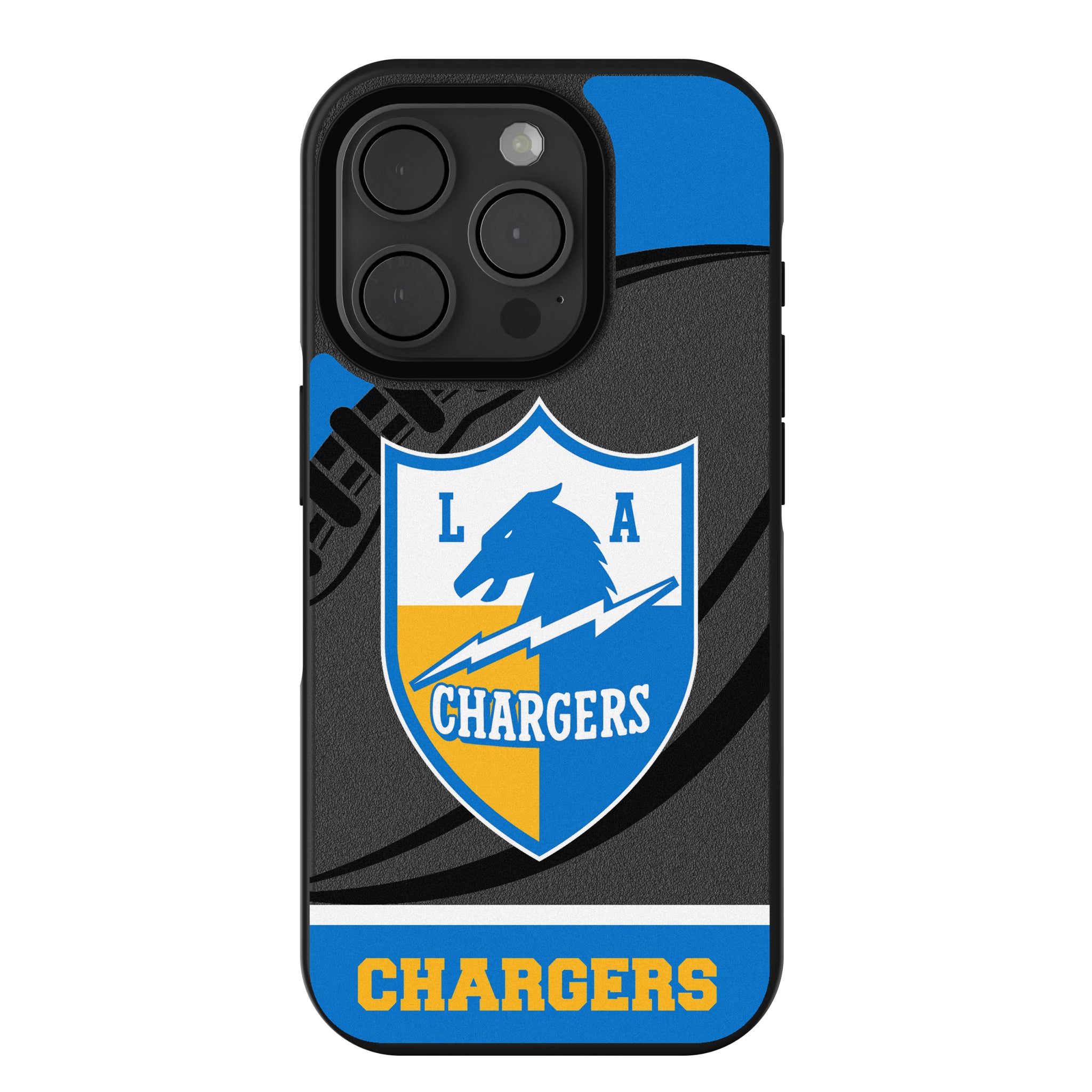 Los Angeles Chargers Historic Collection Passtime iPhone Bump Phone Case for Apple iPhone
