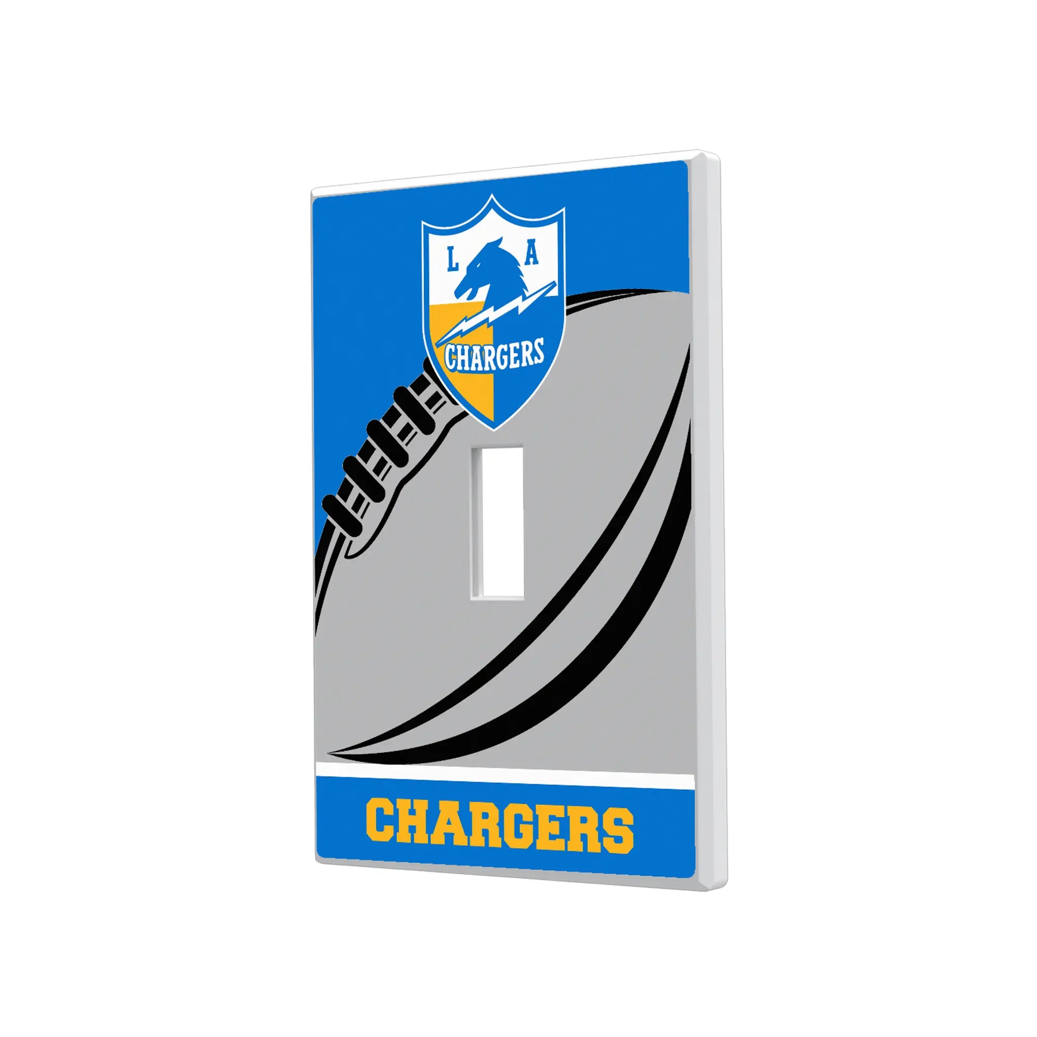 Los Angeles Chargers Historic Collection Passtime Hidden-Screw Light Switch Plate#Style_Single Toggle