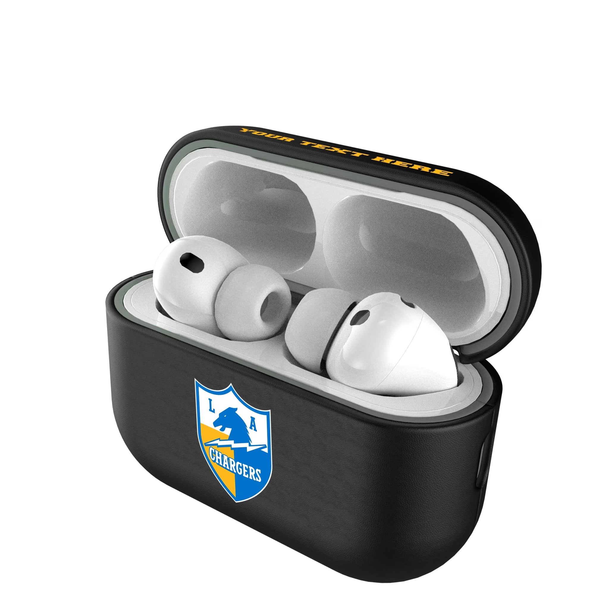 Los Angeles Chargers Historic Collection Personalized Insignia AirPods AirPod Case Cover#Device_AirPods Pro 3