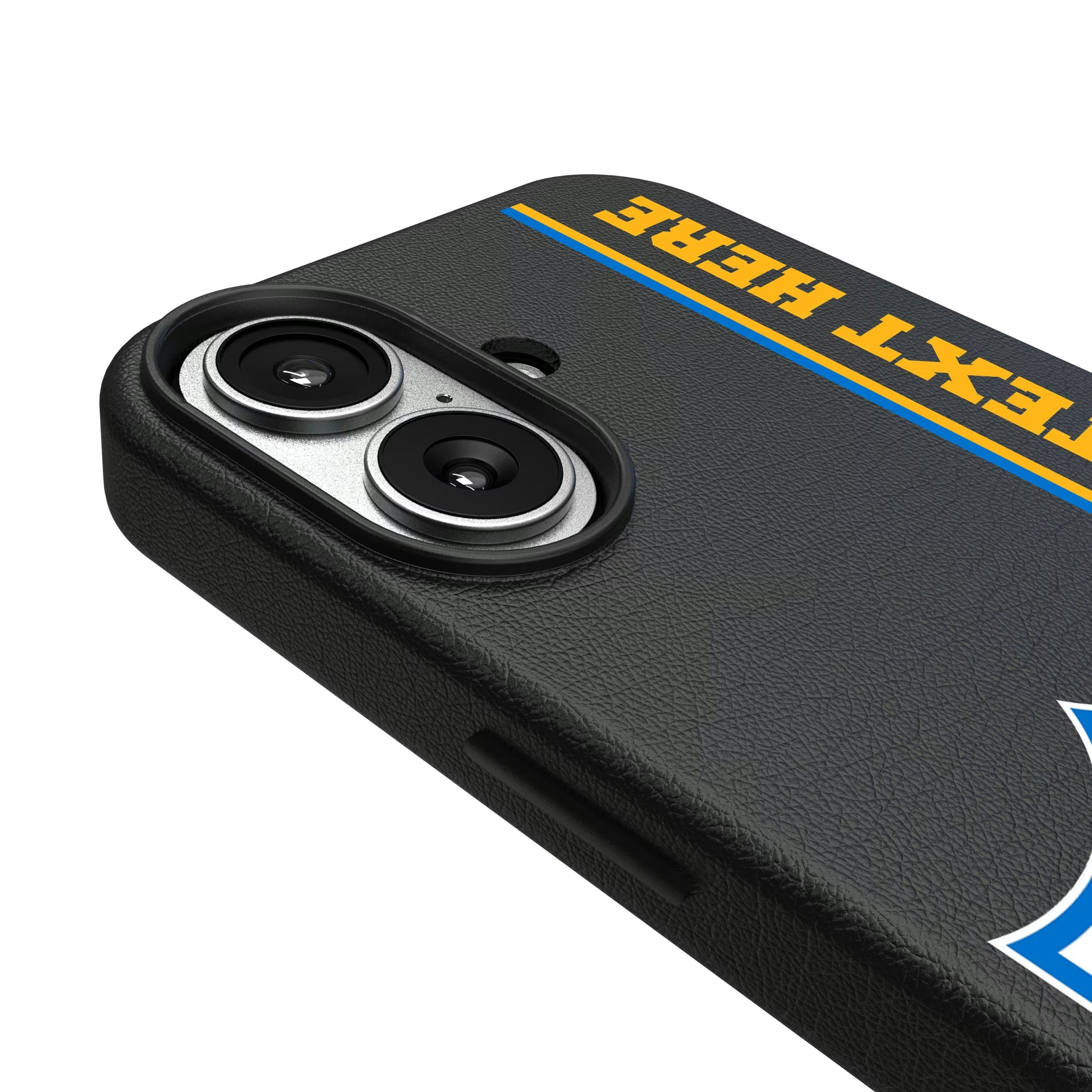 Los Angeles Chargers Historic Collection Personalized Sidebard iPhone MagSafe Compatible Phone Case for Apple iPhone - Detail#Device_iPhone 17