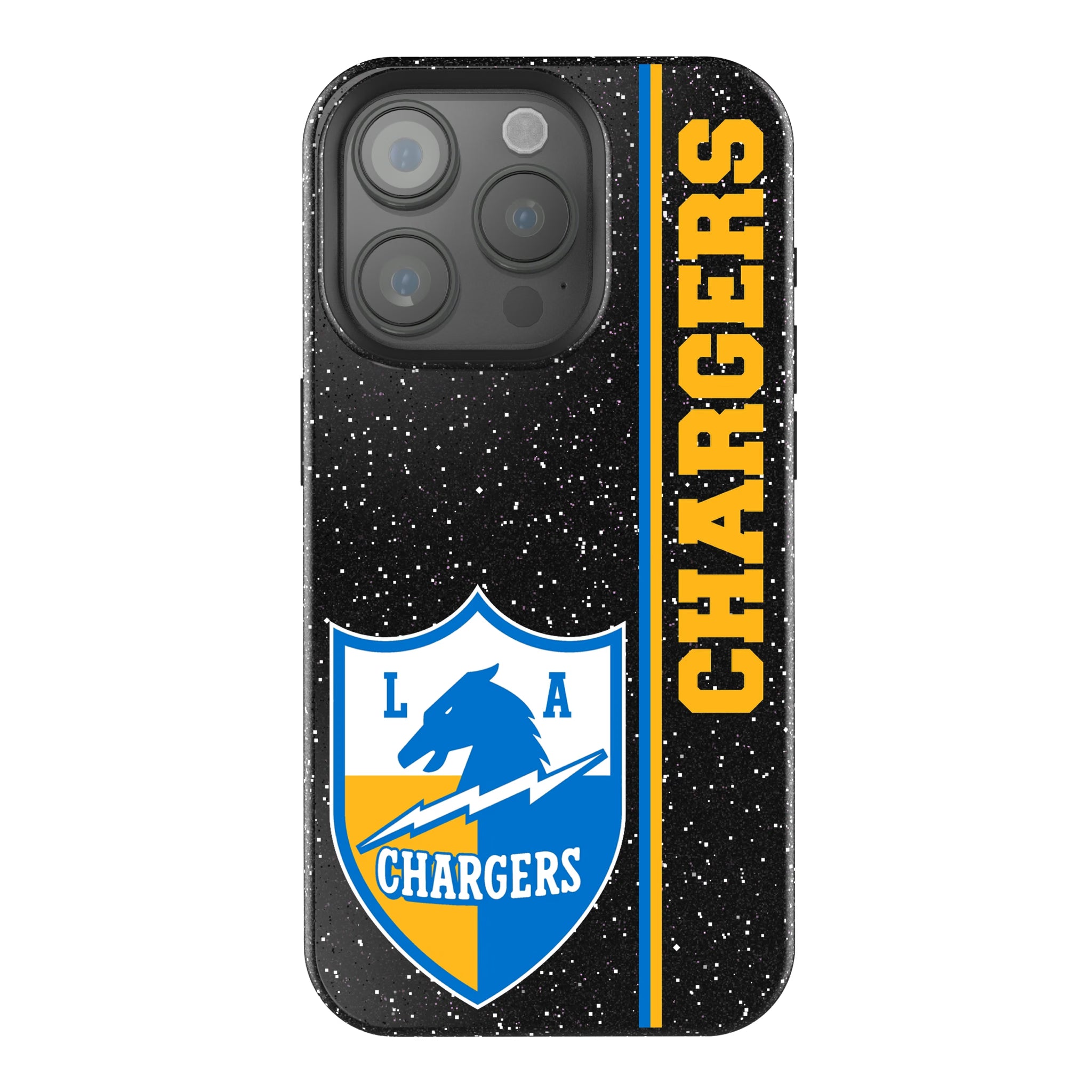 Los Angeles Chargers Historic Collection Sidebar iPhone Bling Phone Case for Apple iPhone
