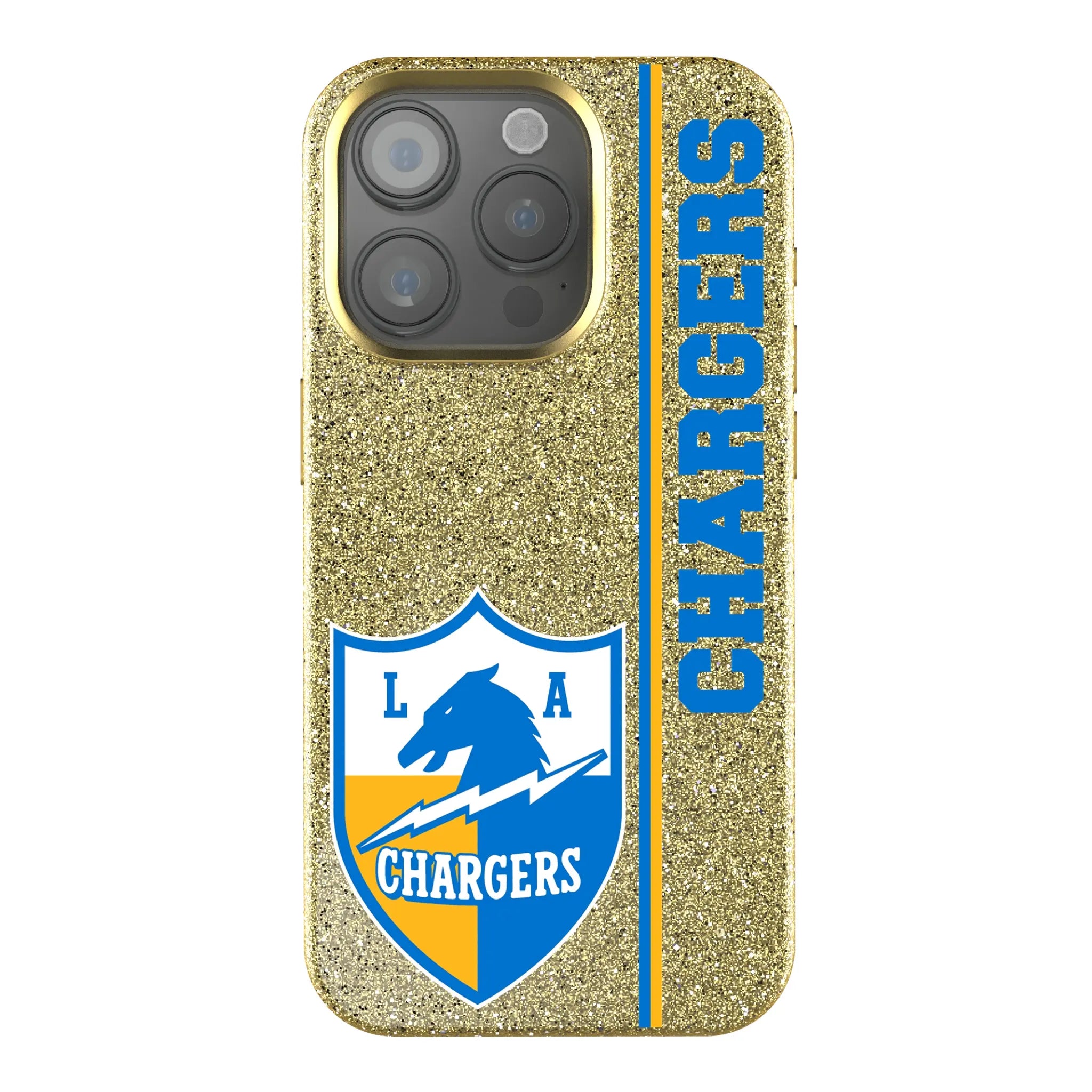 Los Angeles Chargers Historic Collection Sidebar iPhone Bling Phone Case for Apple iPhone