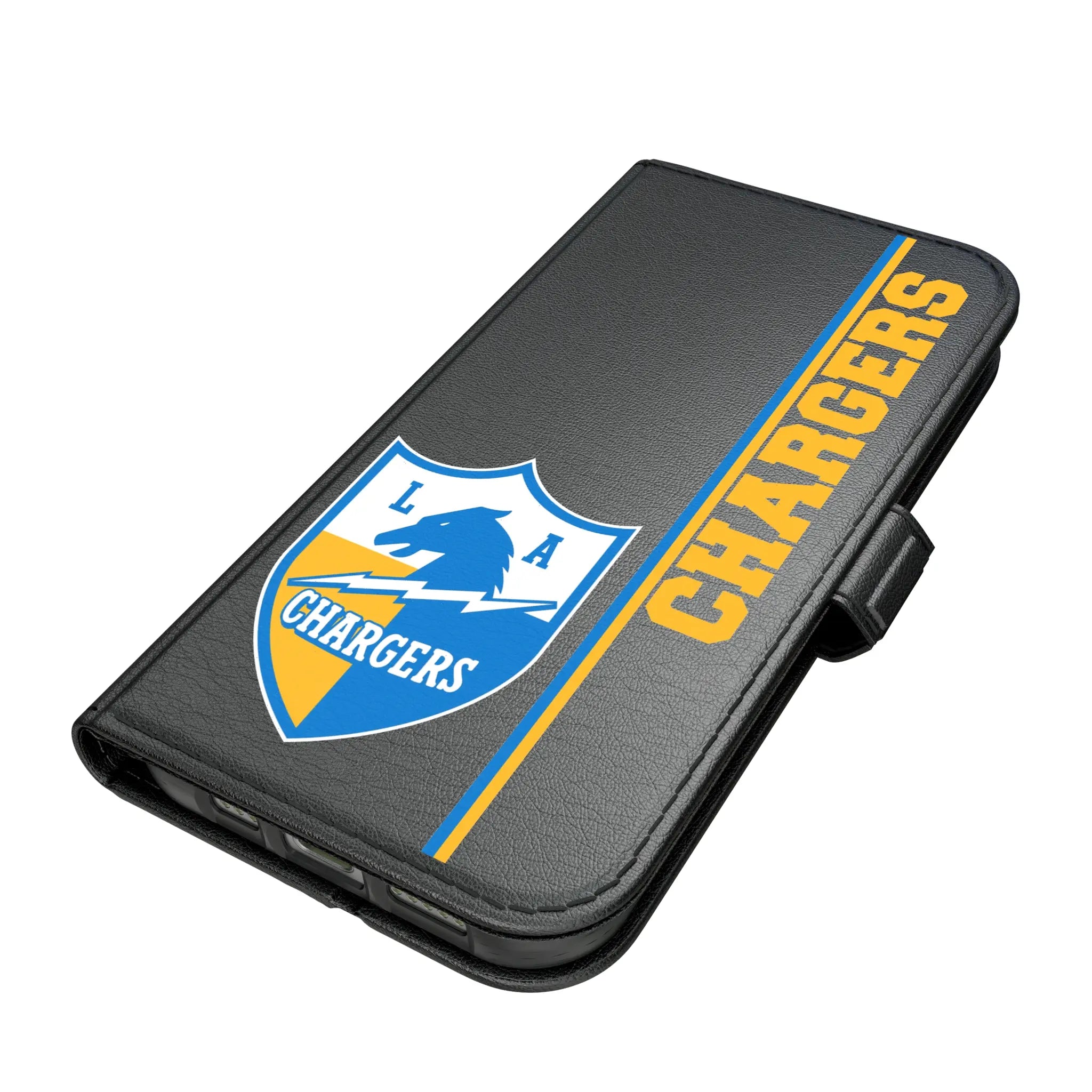 Los Angeles Chargers Historic Collection Sidebar iPhone Folio Phone Case for Apple iPhone#Device_iPhone 17