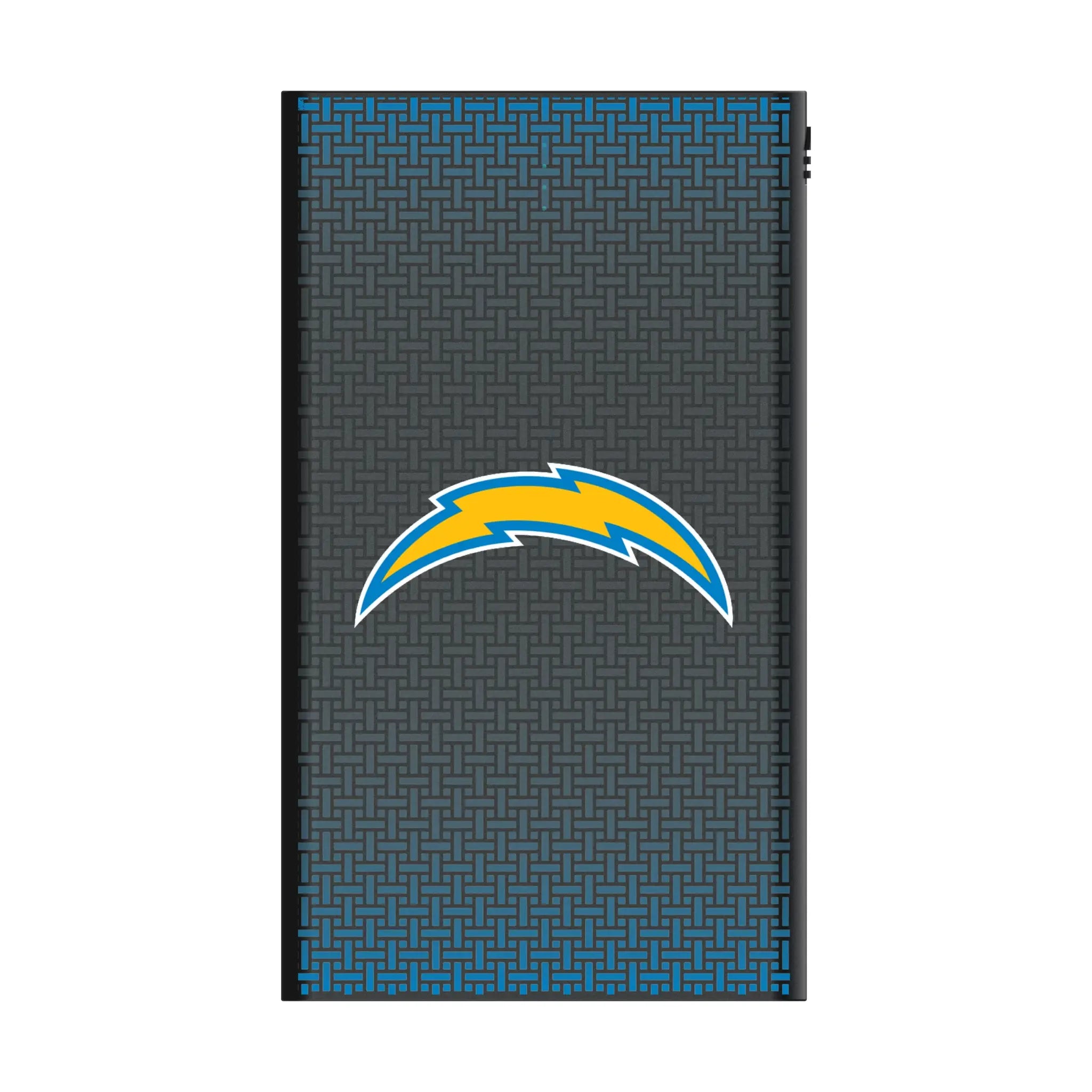 Los Angeles Chargers Linen 5000mAh Flat Power Bank