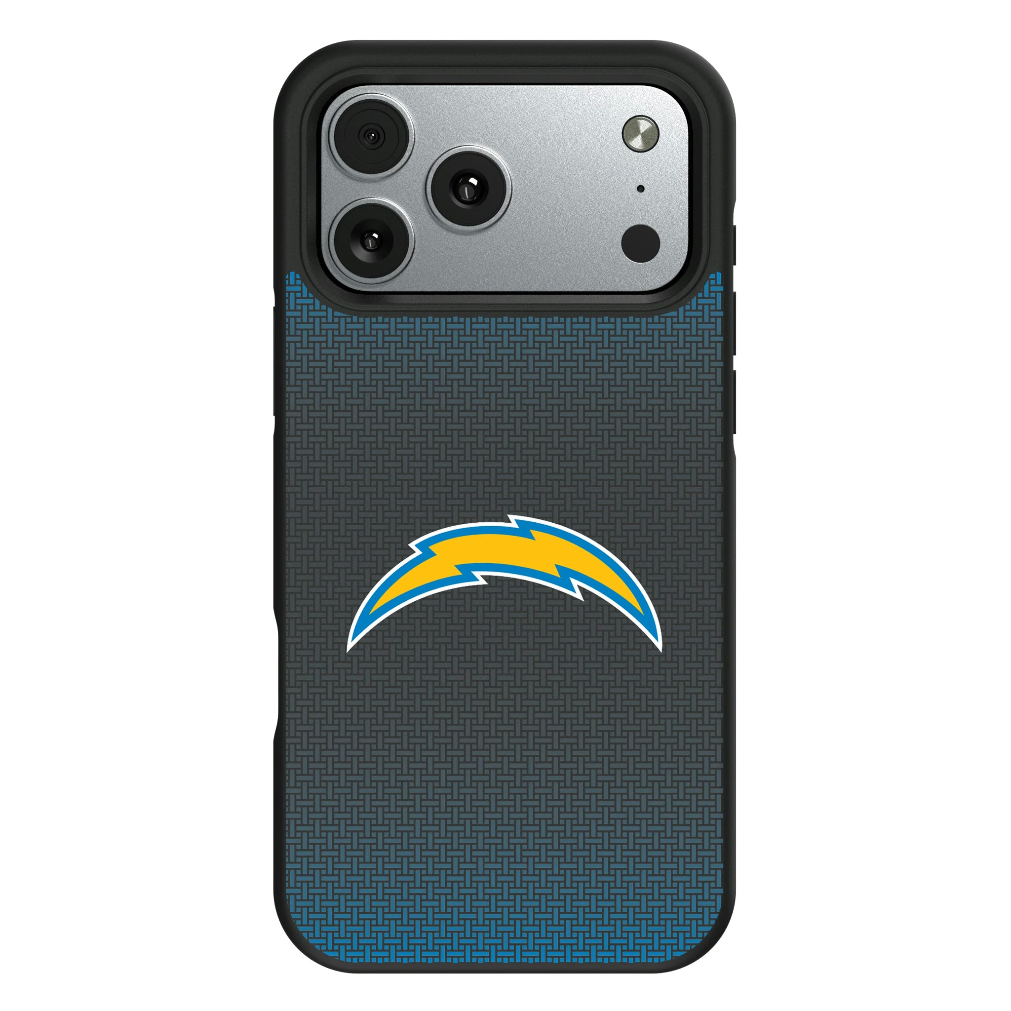 Los Angeles Chargers Linen iPhone Bump Phone Case for Apple iPhone#Device_iPhone 17 Pro Max