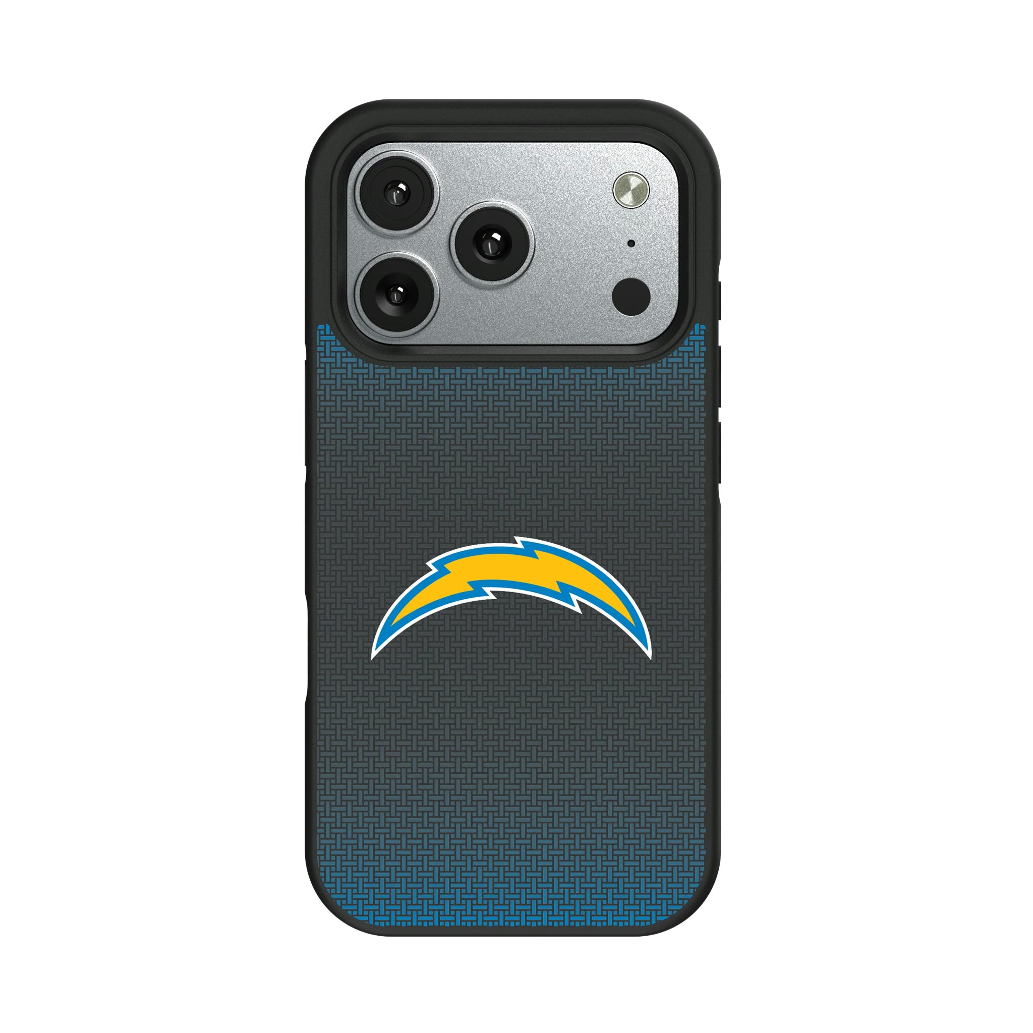 Los Angeles Chargers Linen iPhone Bump Phone Case for Apple iPhone#Device_iPhone 17 Pro