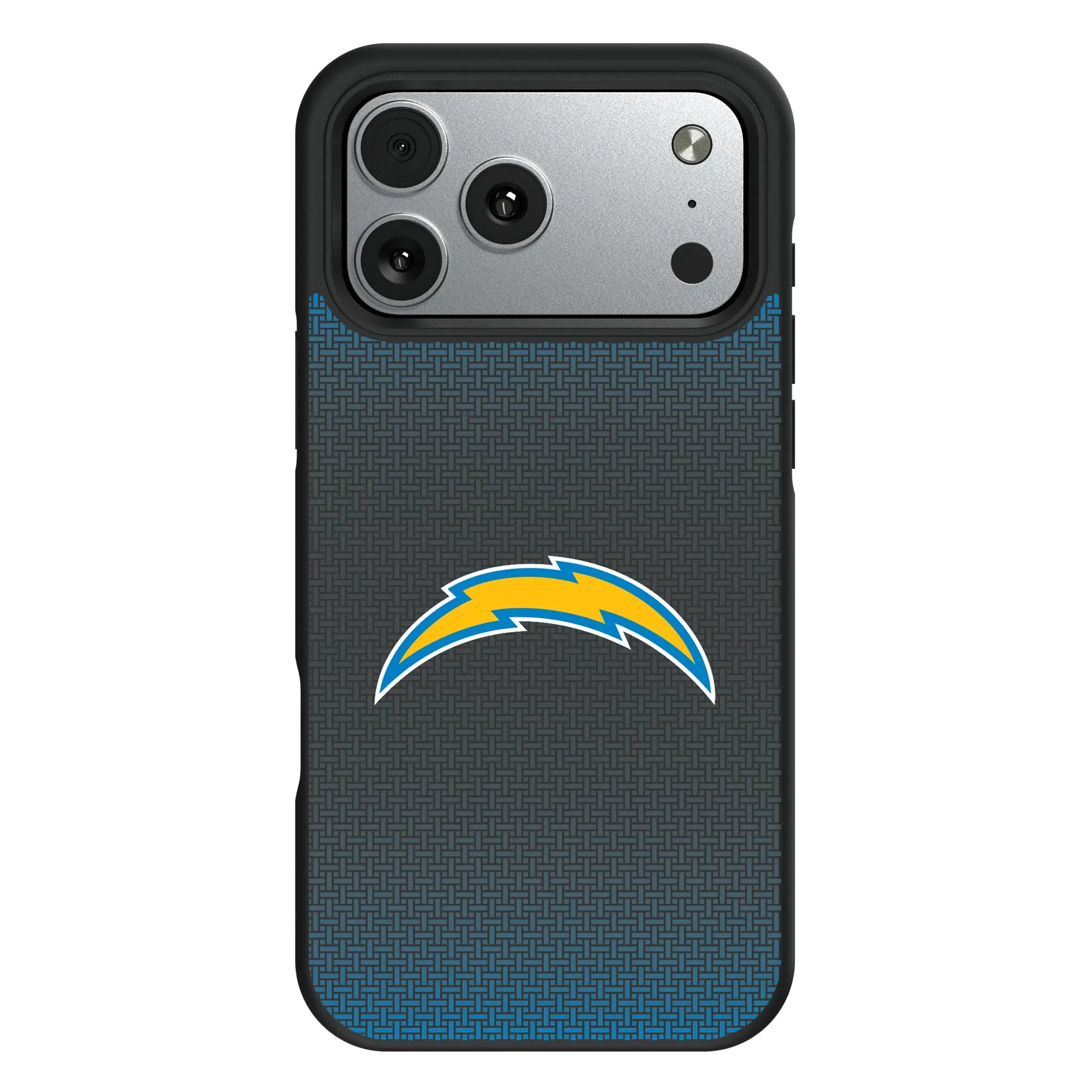 Los Angeles Chargers Linen iPhone Bump Phone Case for Apple iPhone#Device_iPhone 17 Pro Max